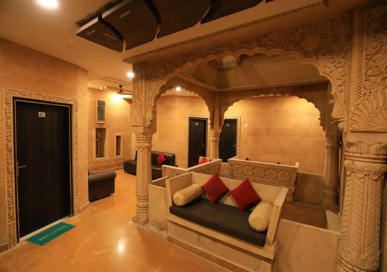 Living room in Hotel Prince-Near Jaisalmer Fort