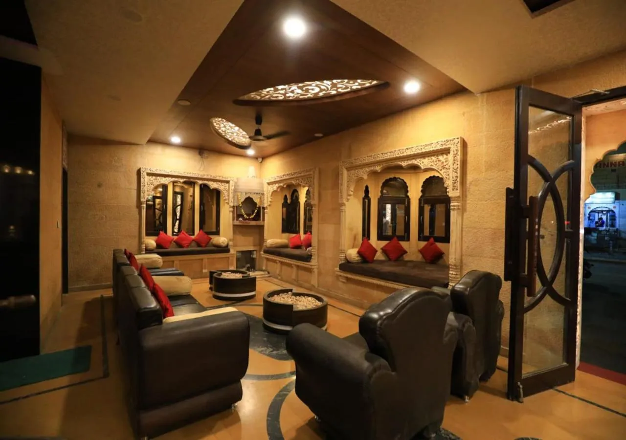 Living room in Hotel Prince-Near Jaisalmer Fort
