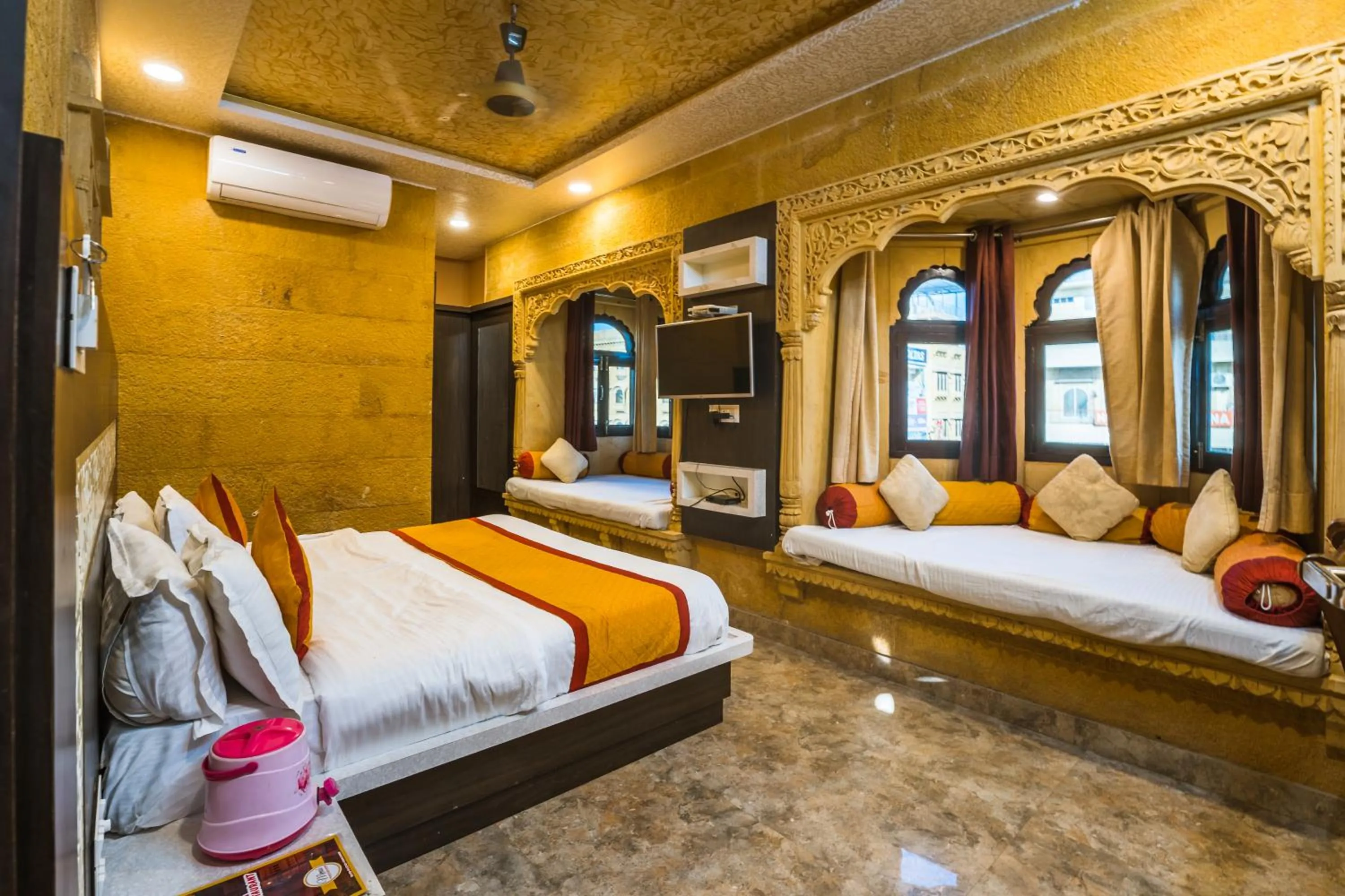 Bedroom, Bed in Hotel Prince-Near Jaisalmer Fort