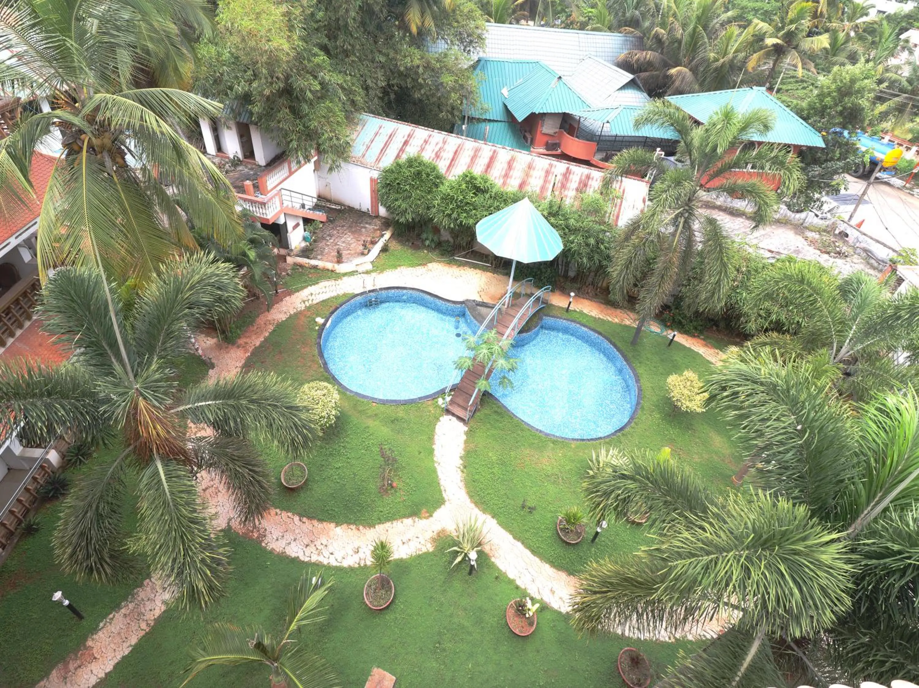 Bird's eye view in The Byke Puja Samudra