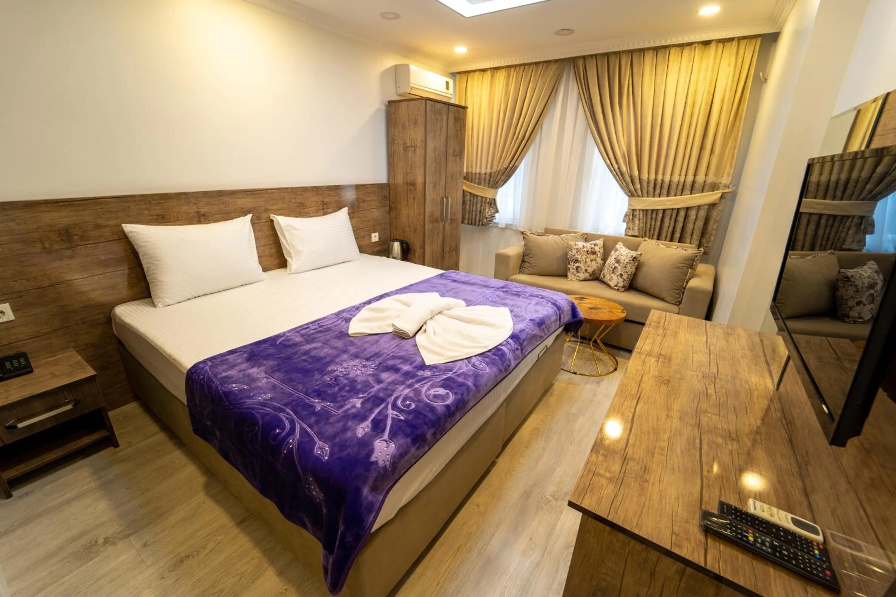Bed in Zin Hotel İstanbul