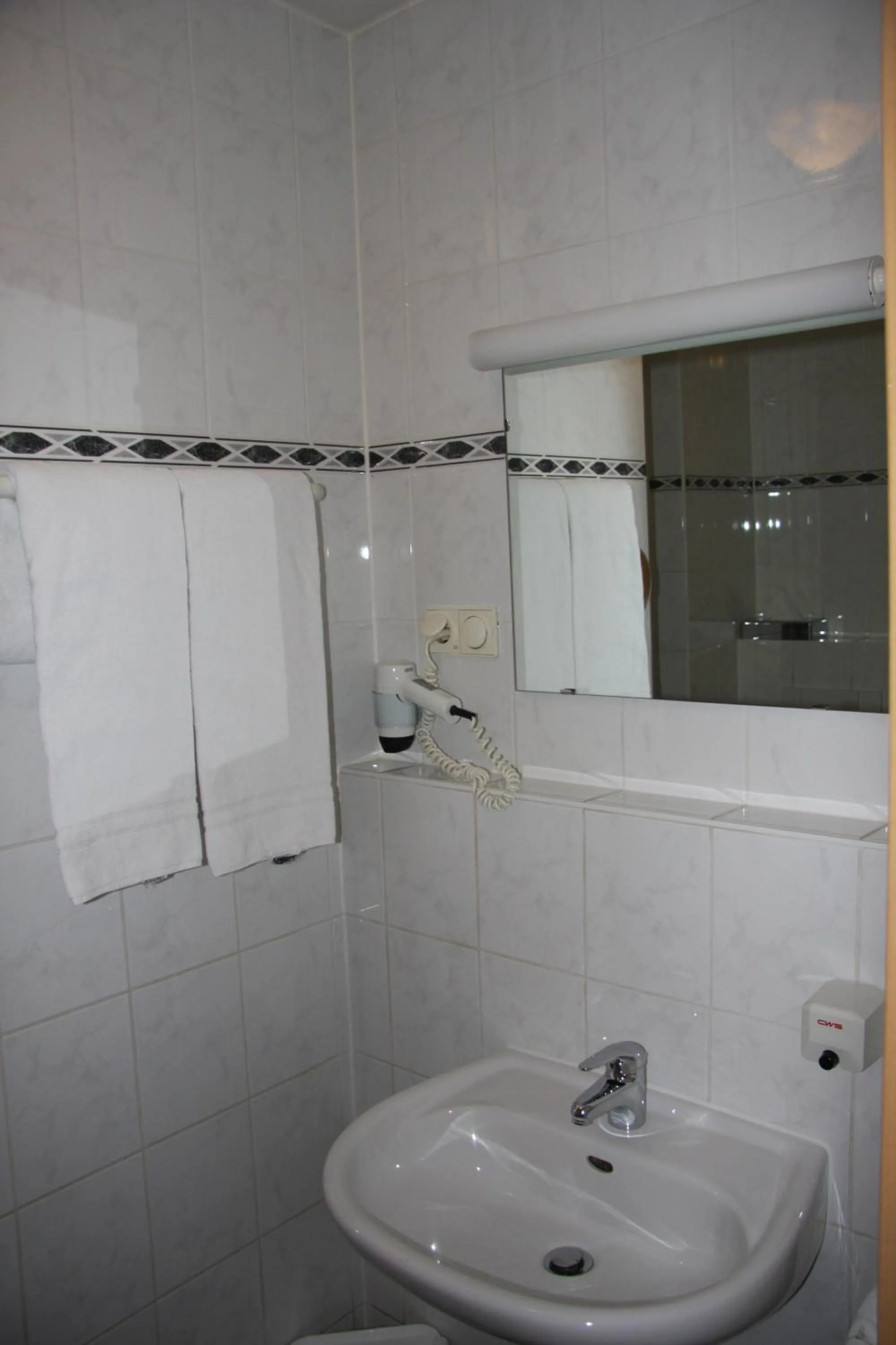 Bathroom in Hotel Gasthof Grüner Wald