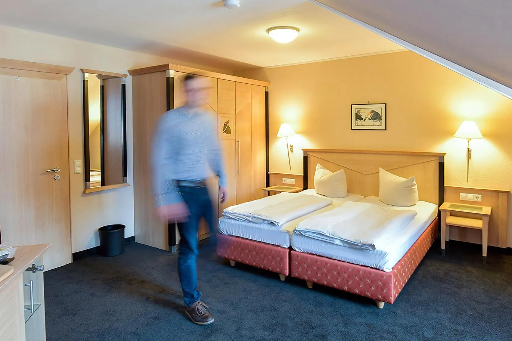 Photo of the whole room, Bed in Chalet Raabe