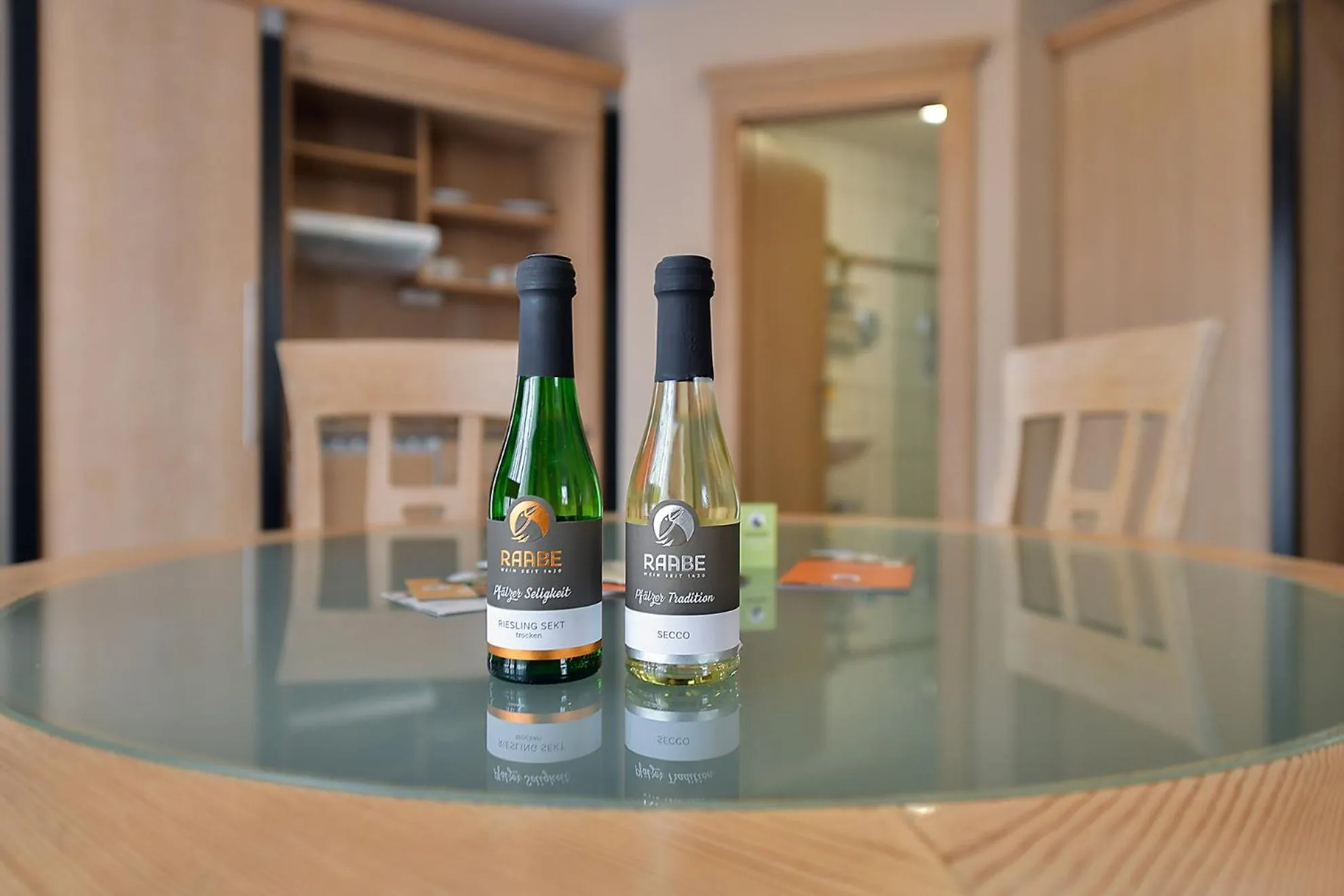 Drinks in Chalet Raabe