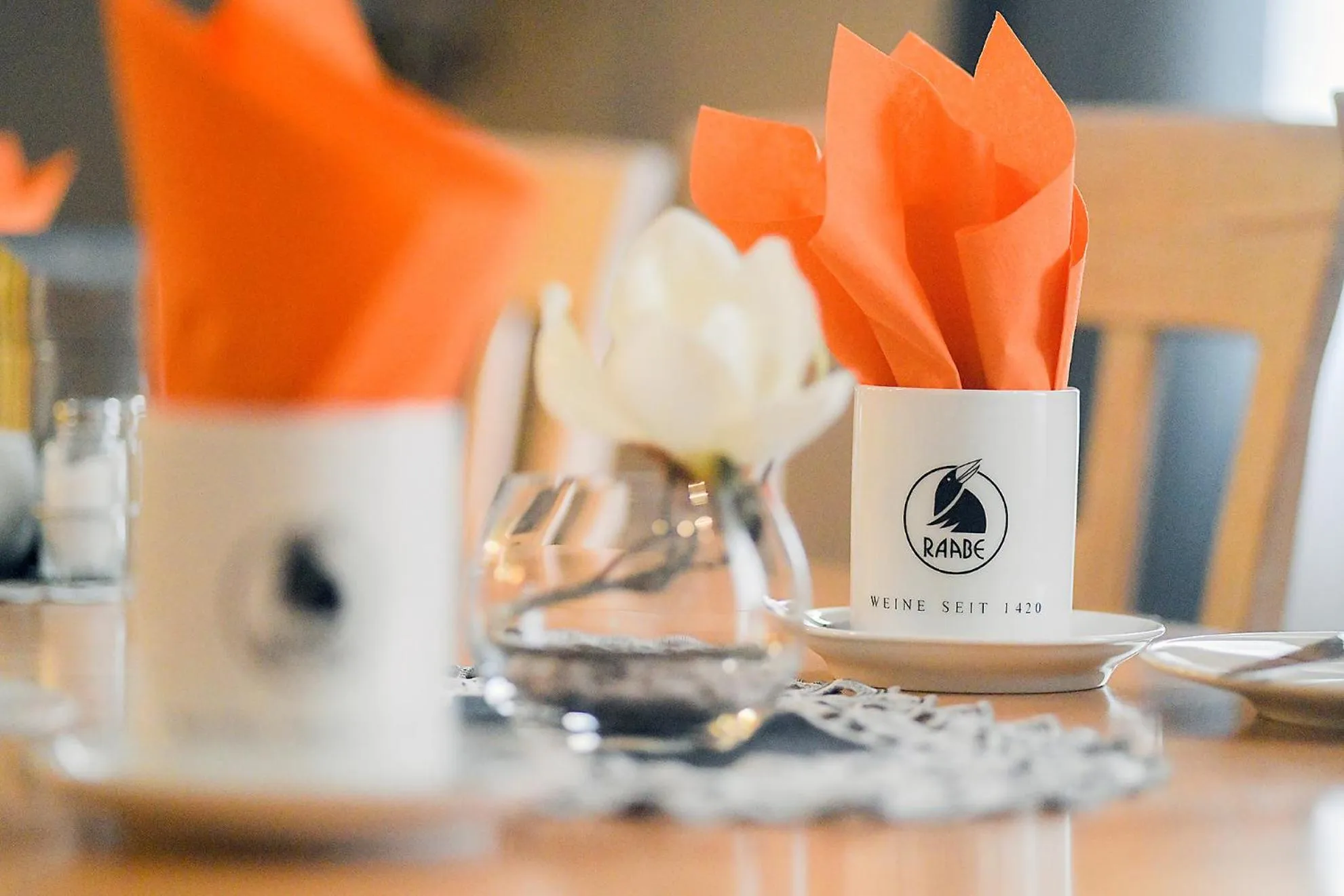 Buffet breakfast in Chalet Raabe