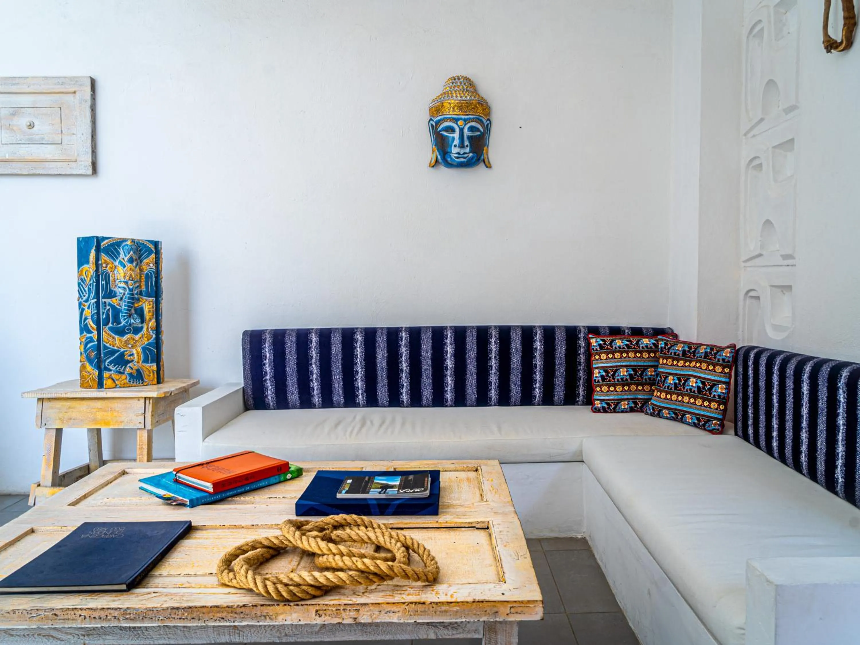 Living room in Casa Moraira