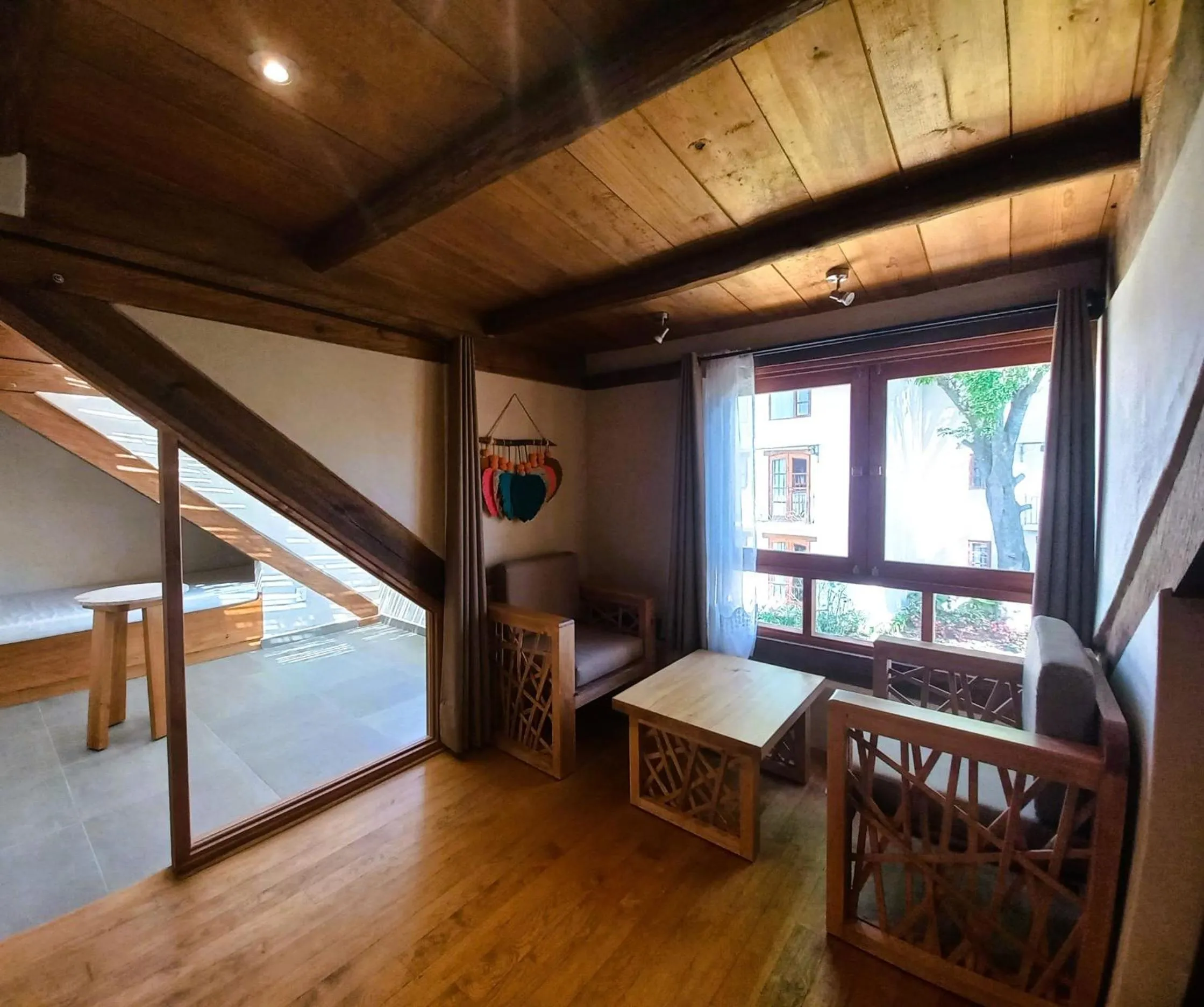 Living room in Hotel Junvay