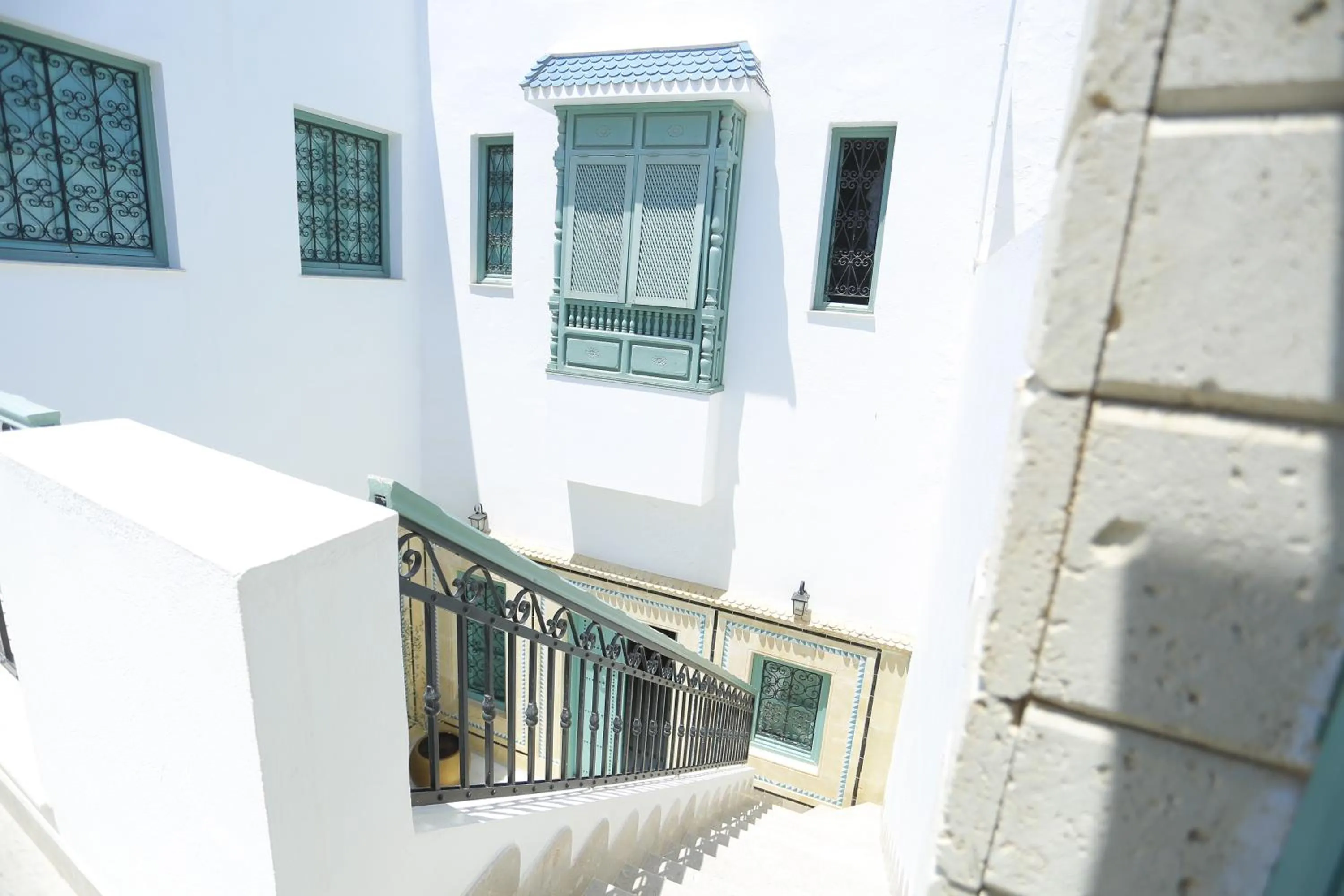 Balcony/Terrace in Dar Hammamet Guest House & Hammam