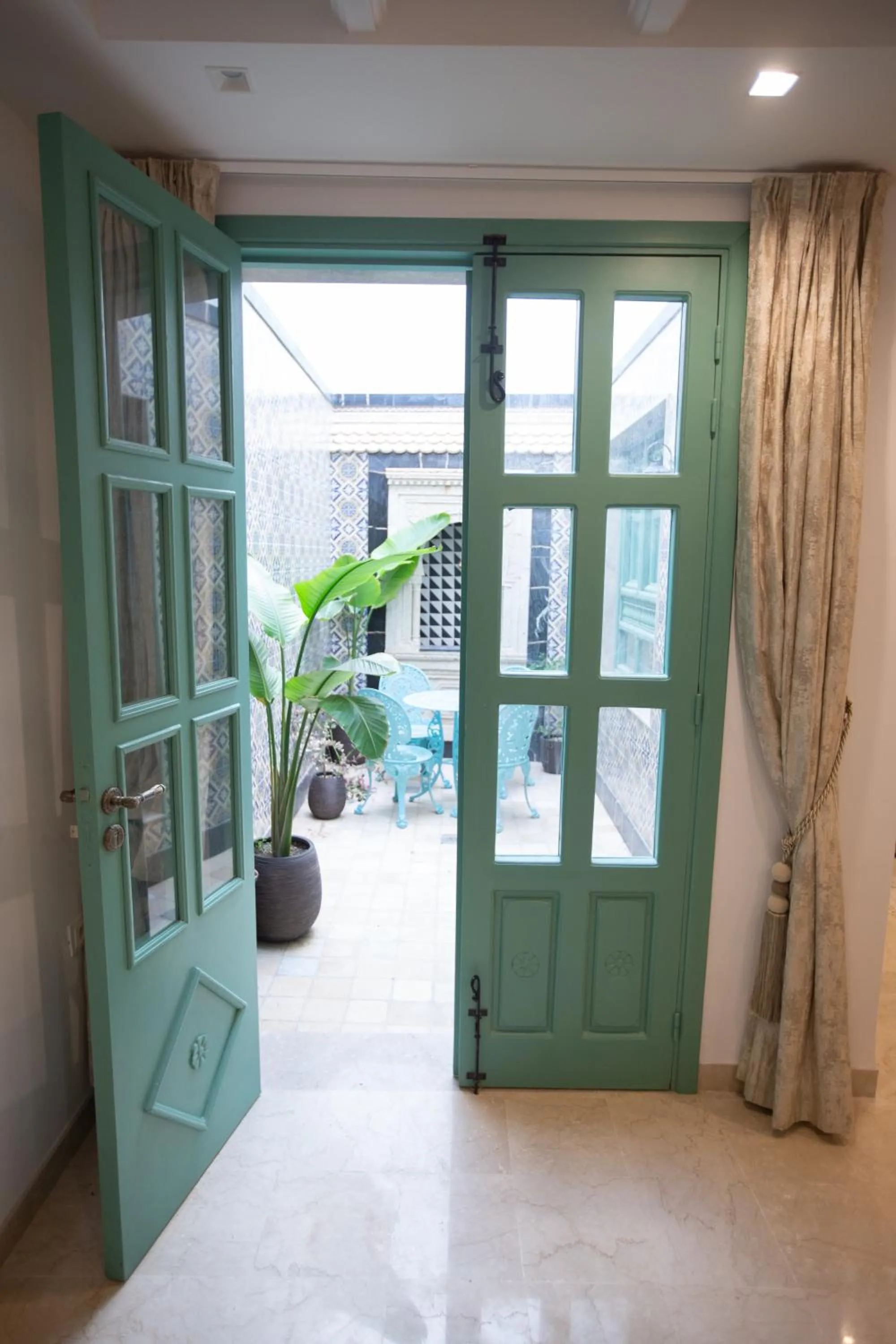 Balcony/Terrace in Dar Hammamet Guest House & Hammam