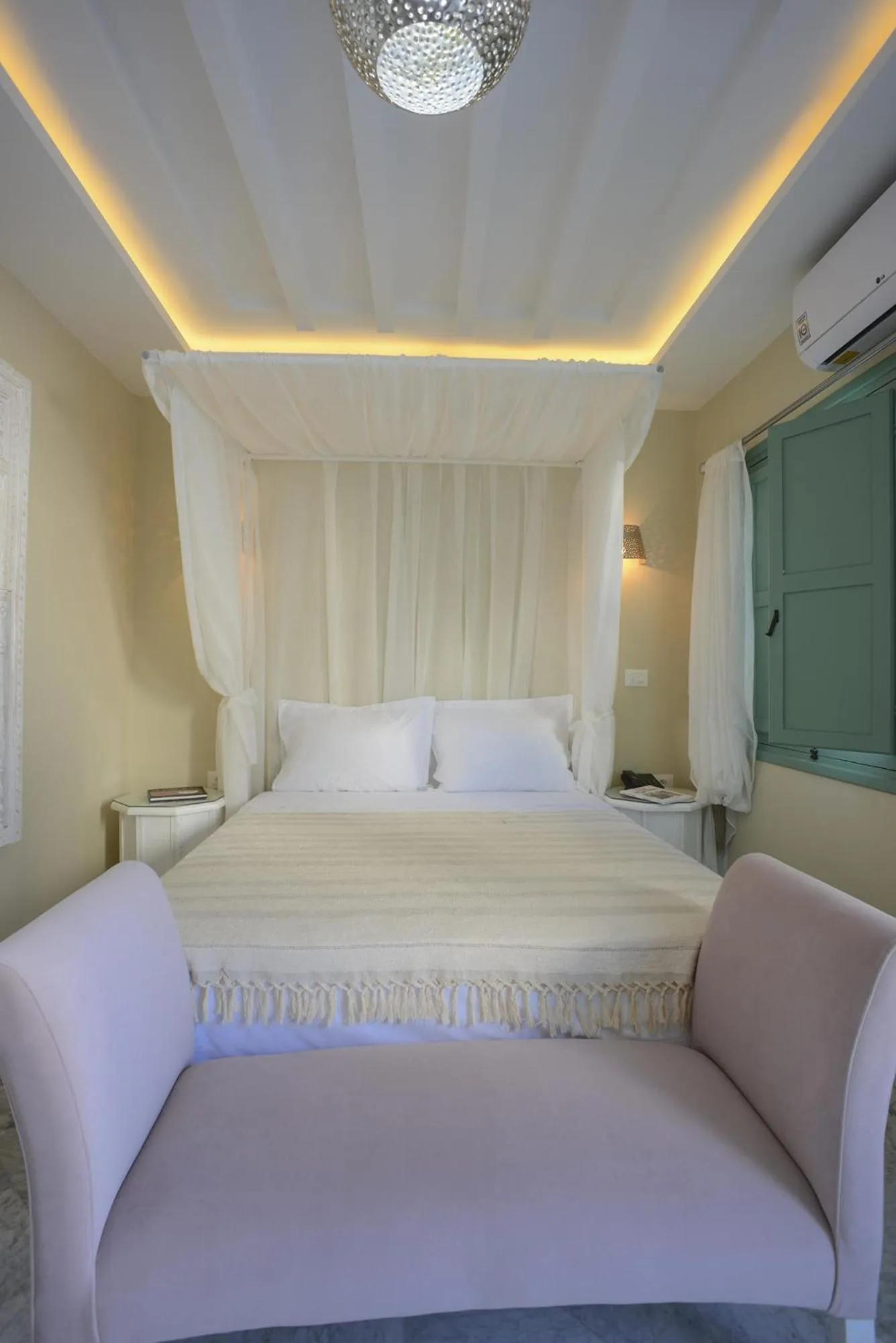 Bed in Dar Hammamet Guest House & Hammam
