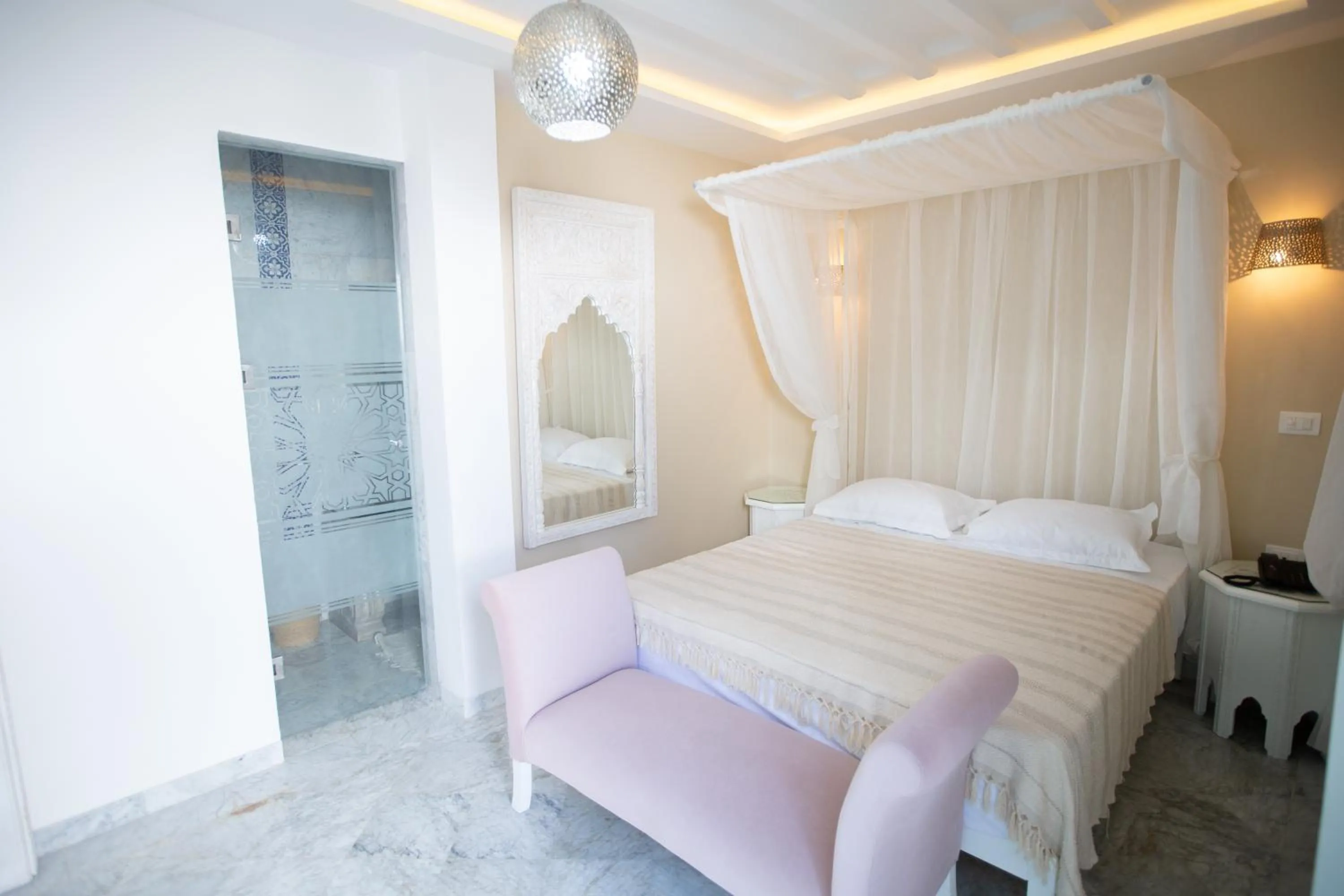 Bedroom, Bed in Dar Hammamet Guest House & Hammam