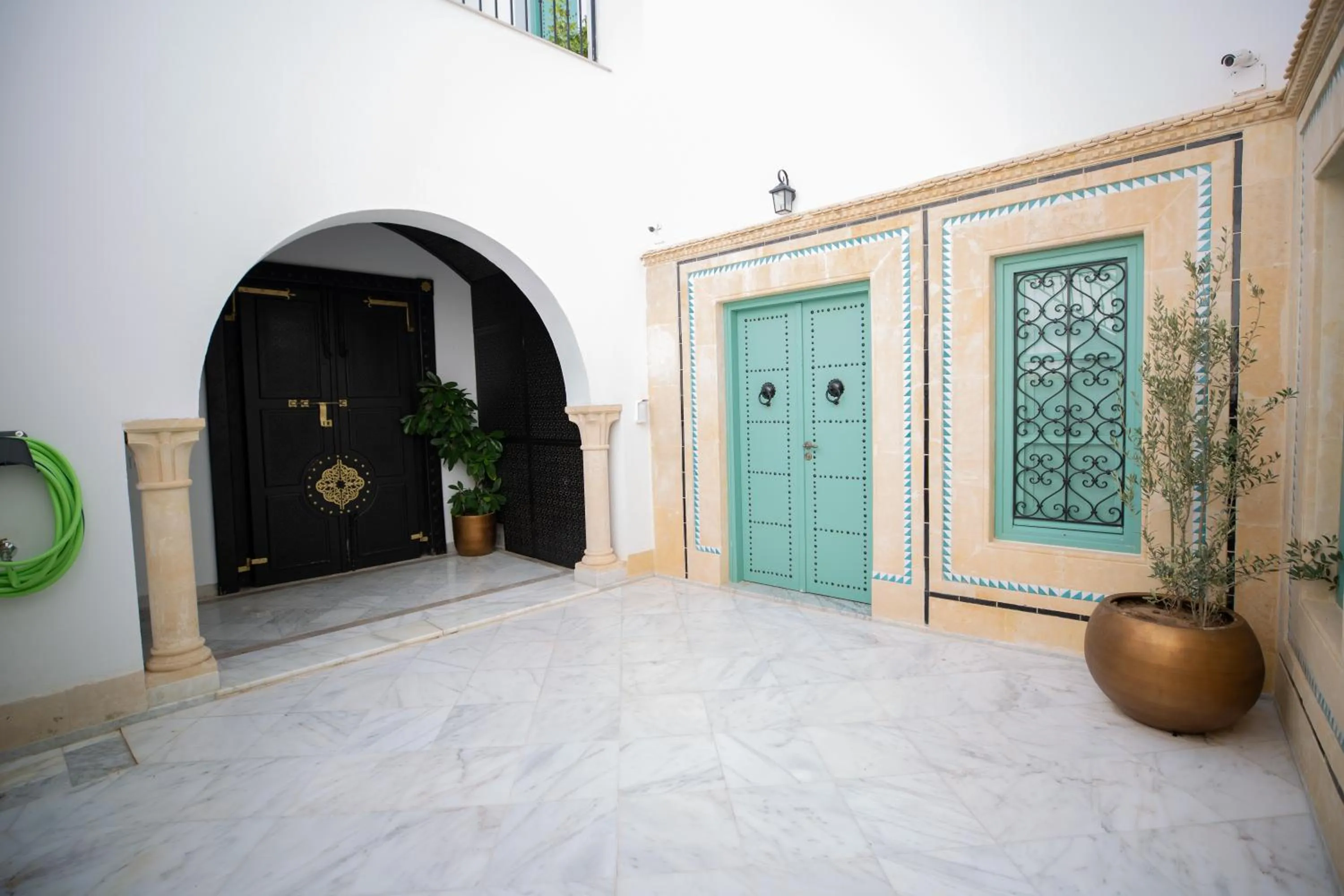 Patio in Dar Hammamet Guest House & Hammam