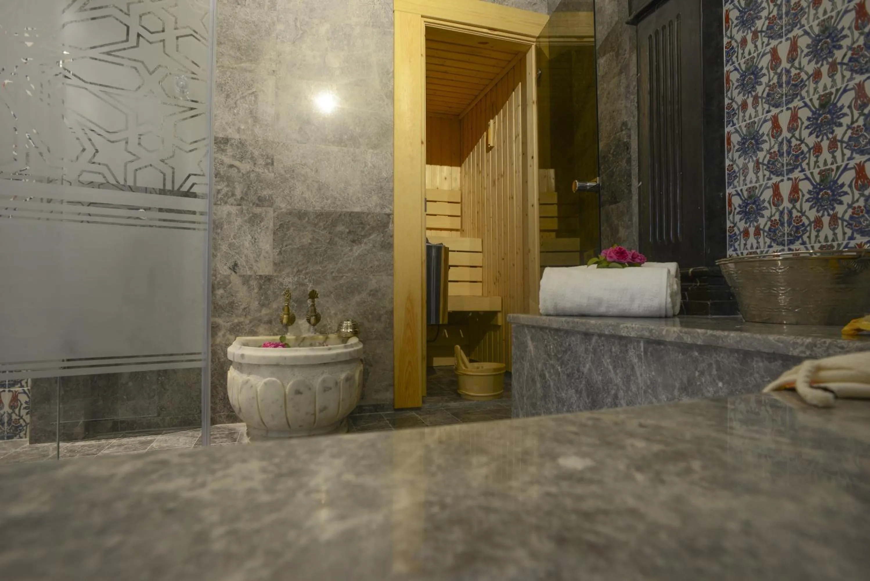Sauna in Dar Hammamet Guest House & Hammam