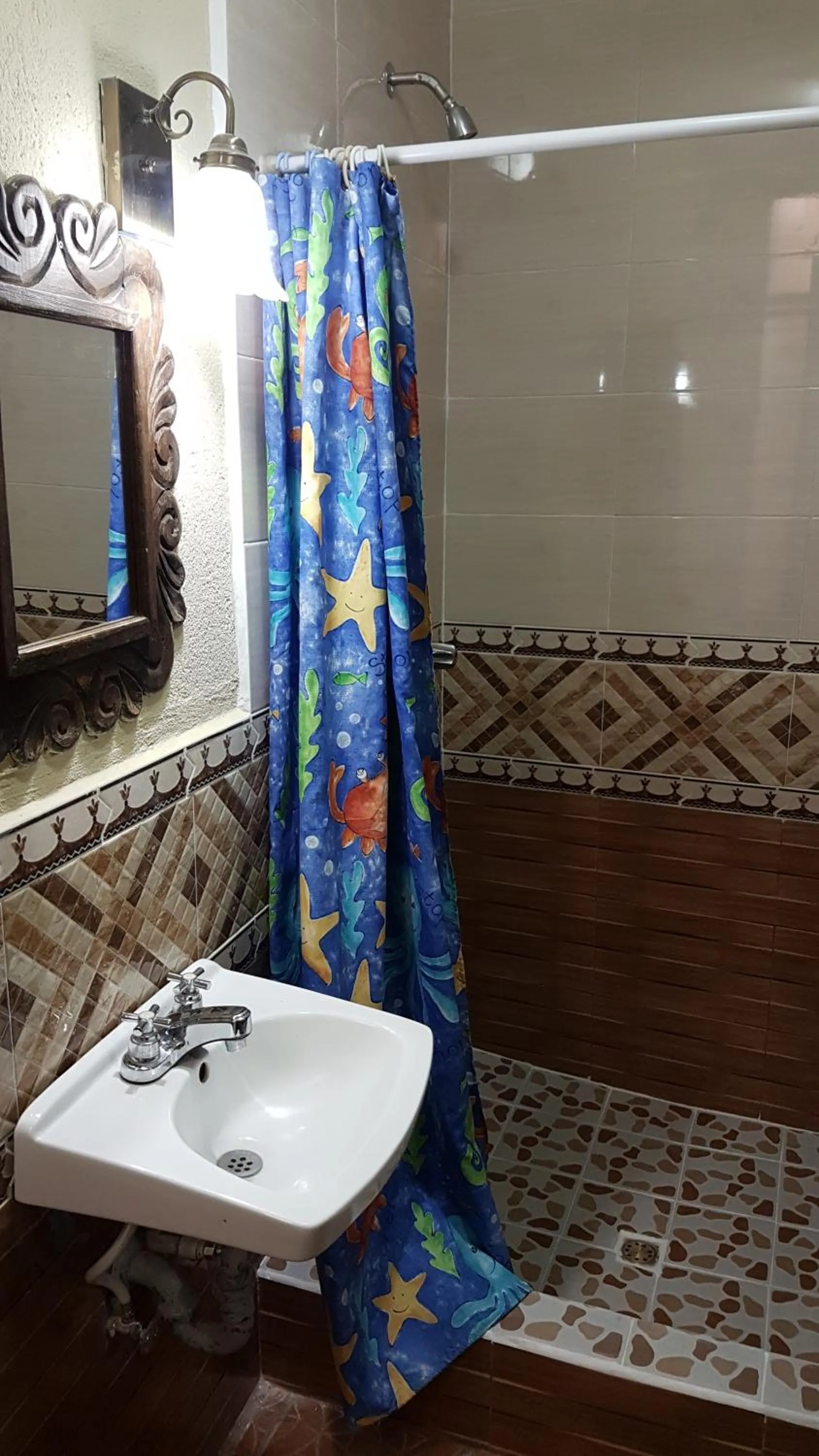 Bathroom in Hotel Nakbé Atitlán