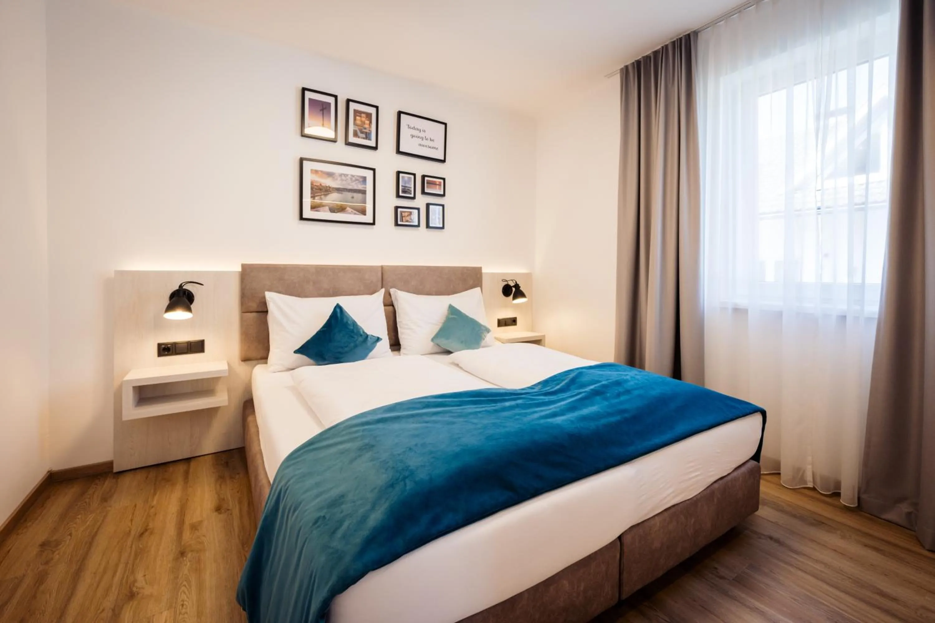 Bedroom, Bed in Hotel Villa Flora