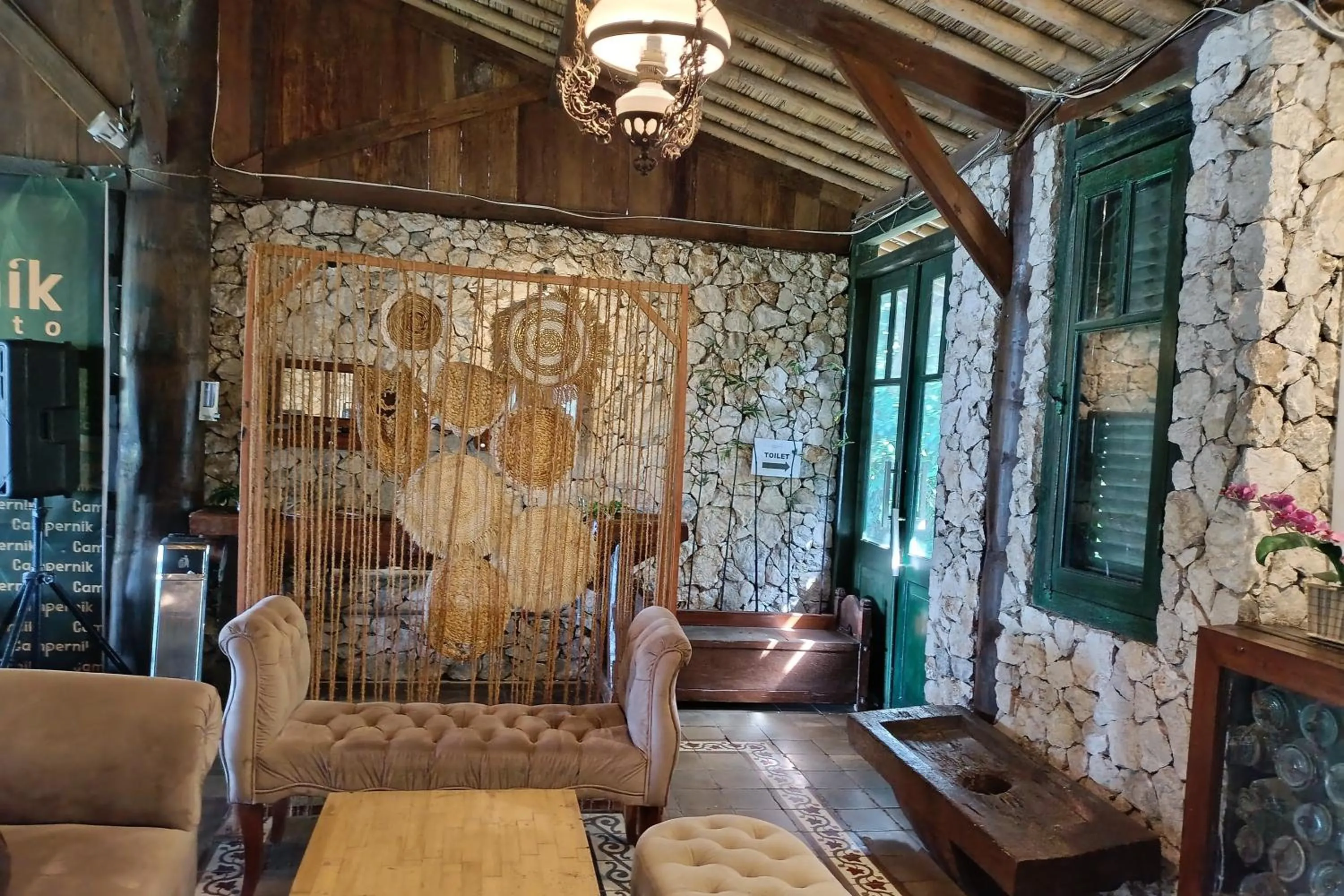 Seating area in Mendulang by Belza