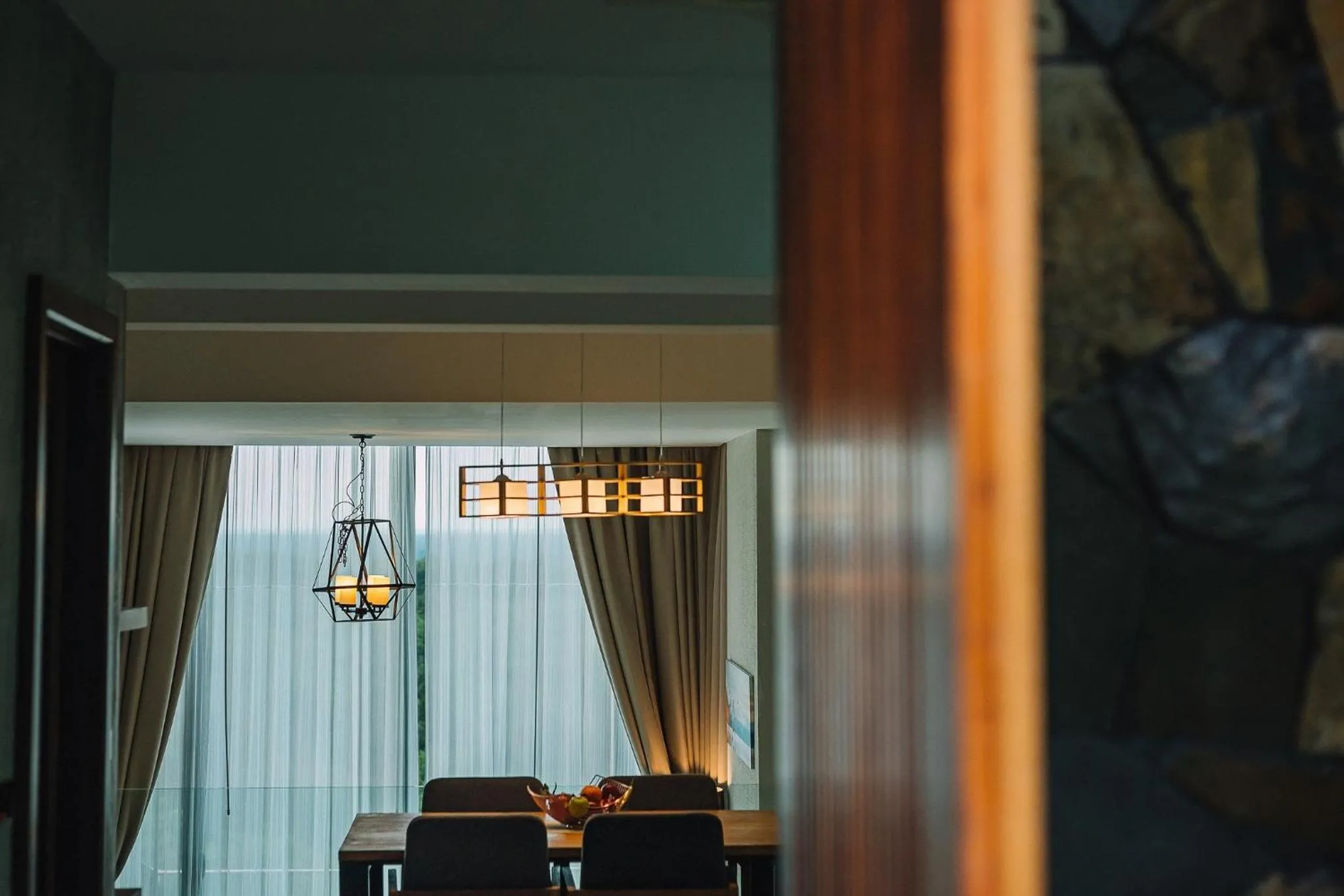 Living room in Sky View Luxury Pool Villa - SHA