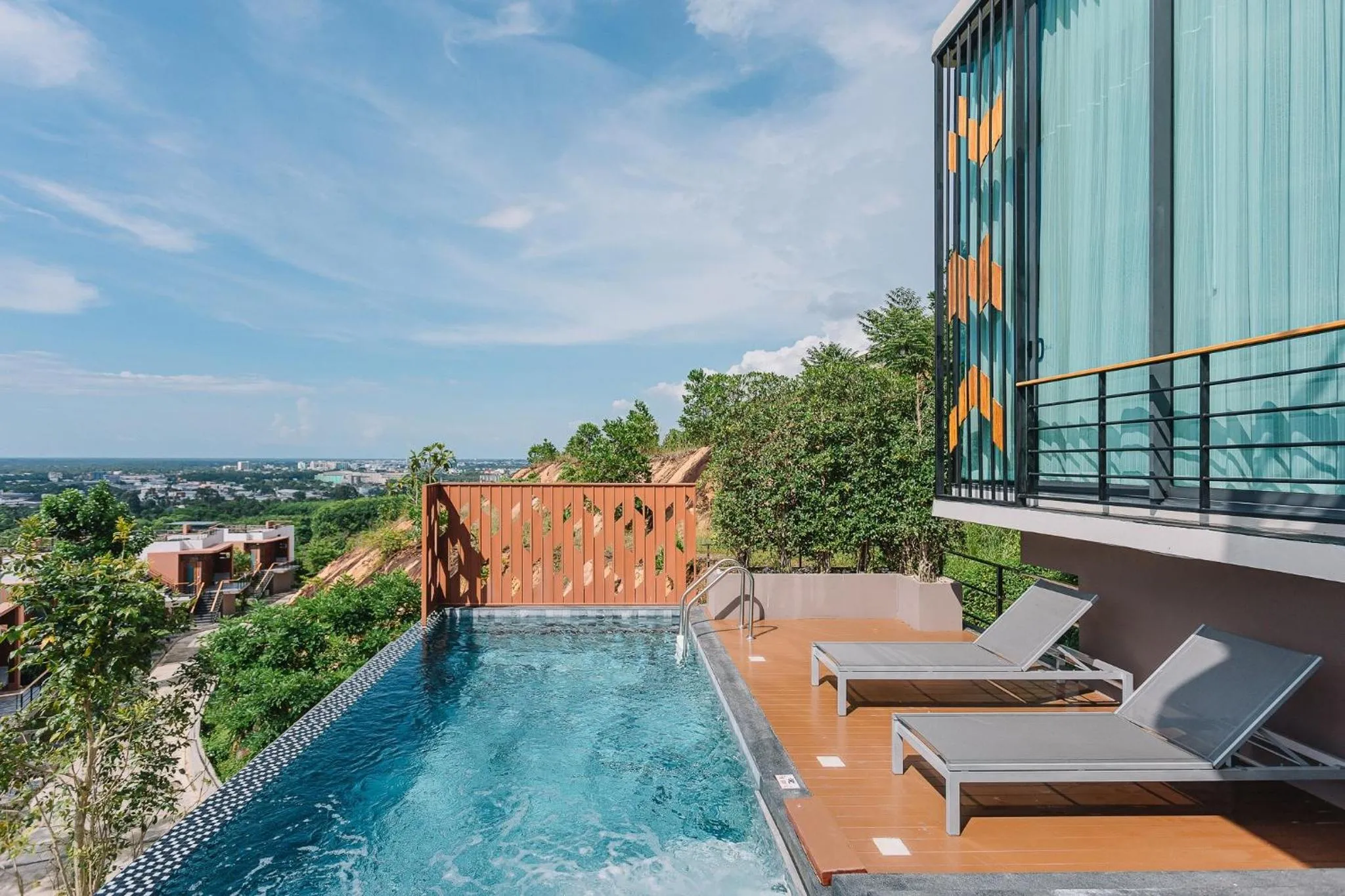 Natural landscape in Sky View Luxury Pool Villa - SHA