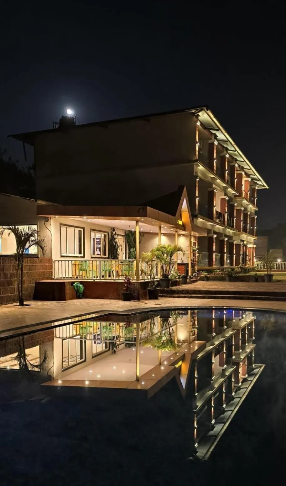 Property building in Khushi Riverside Resort & Spa