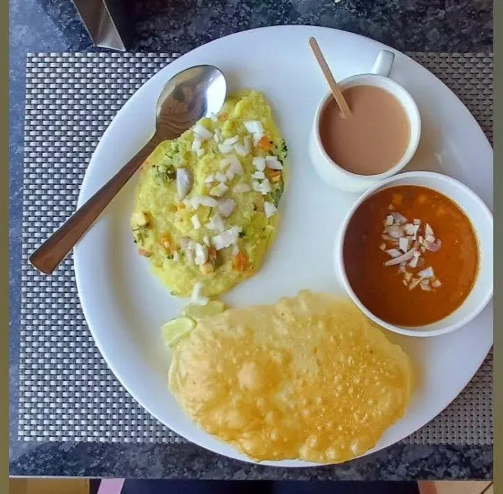 Breakfast in Khushi Riverside Resort & Spa