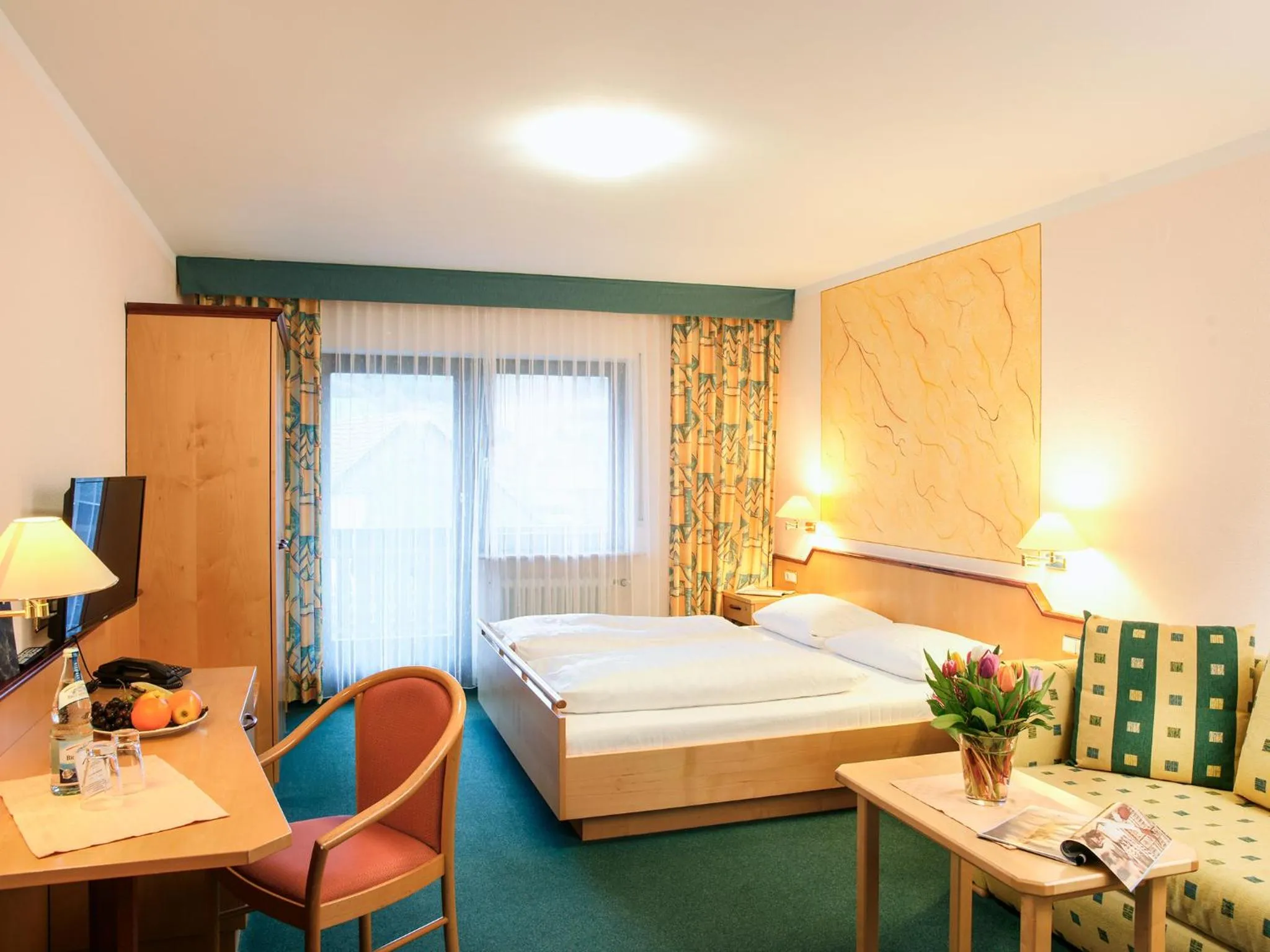 Photo of the whole room, Bed in Hotel Gasthof zum Biber