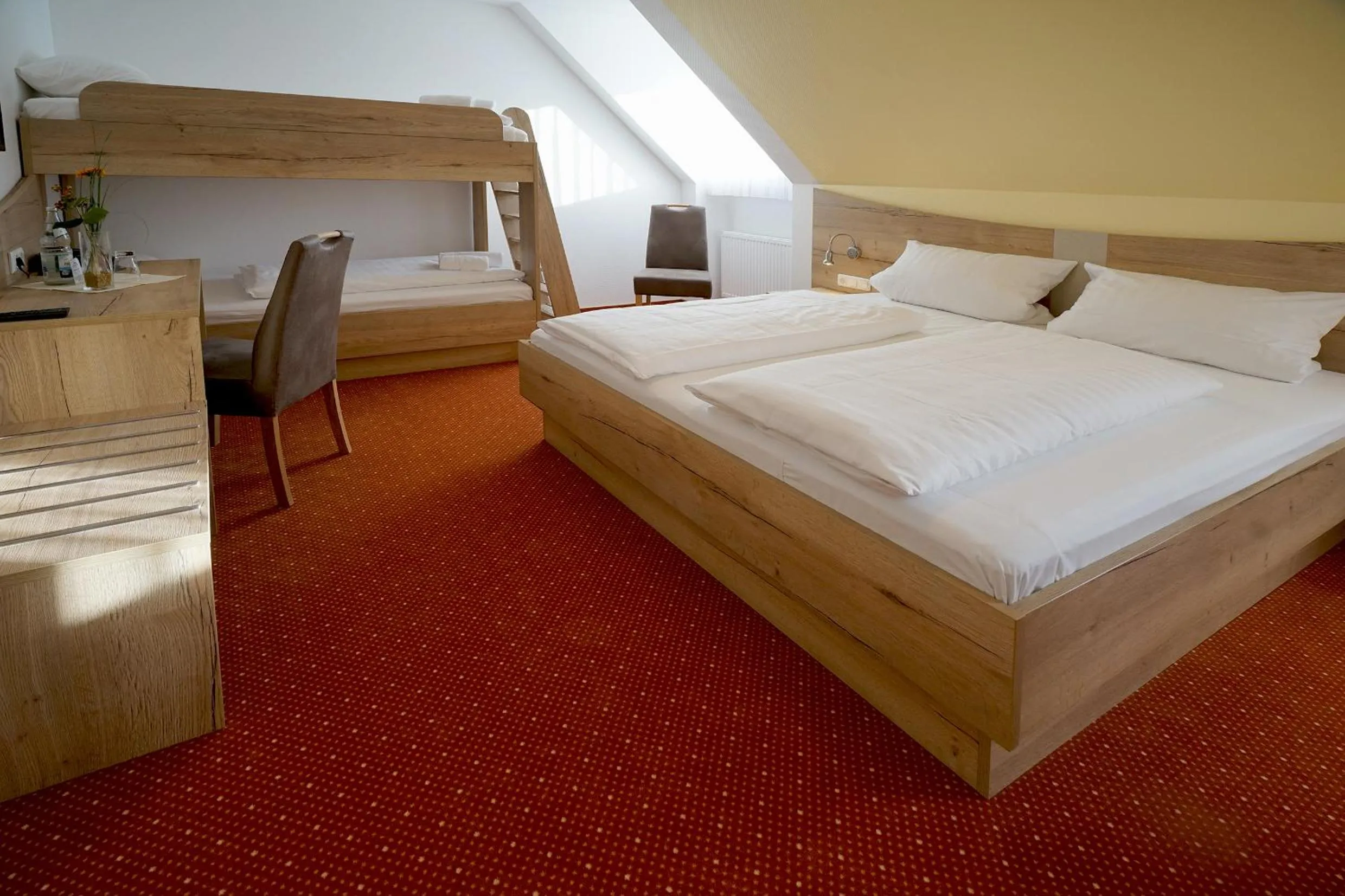 Bed in Hotel Gasthof zum Biber