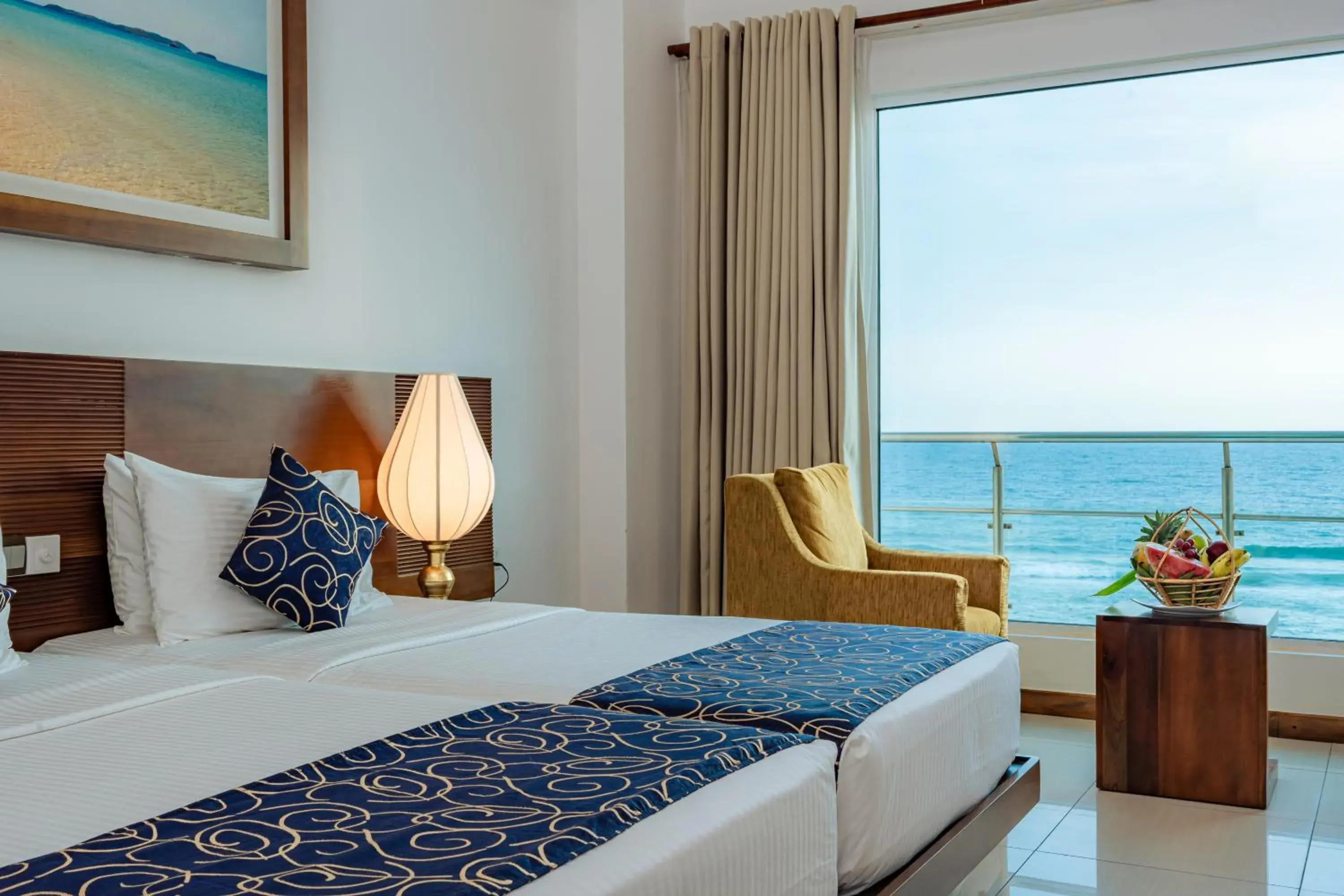 Deluxe Twin Room with Ocean View - single occupancy in Mirage Colombo Deluxe Twin Room with Ocean View - single occupancy in Mirage Colombo