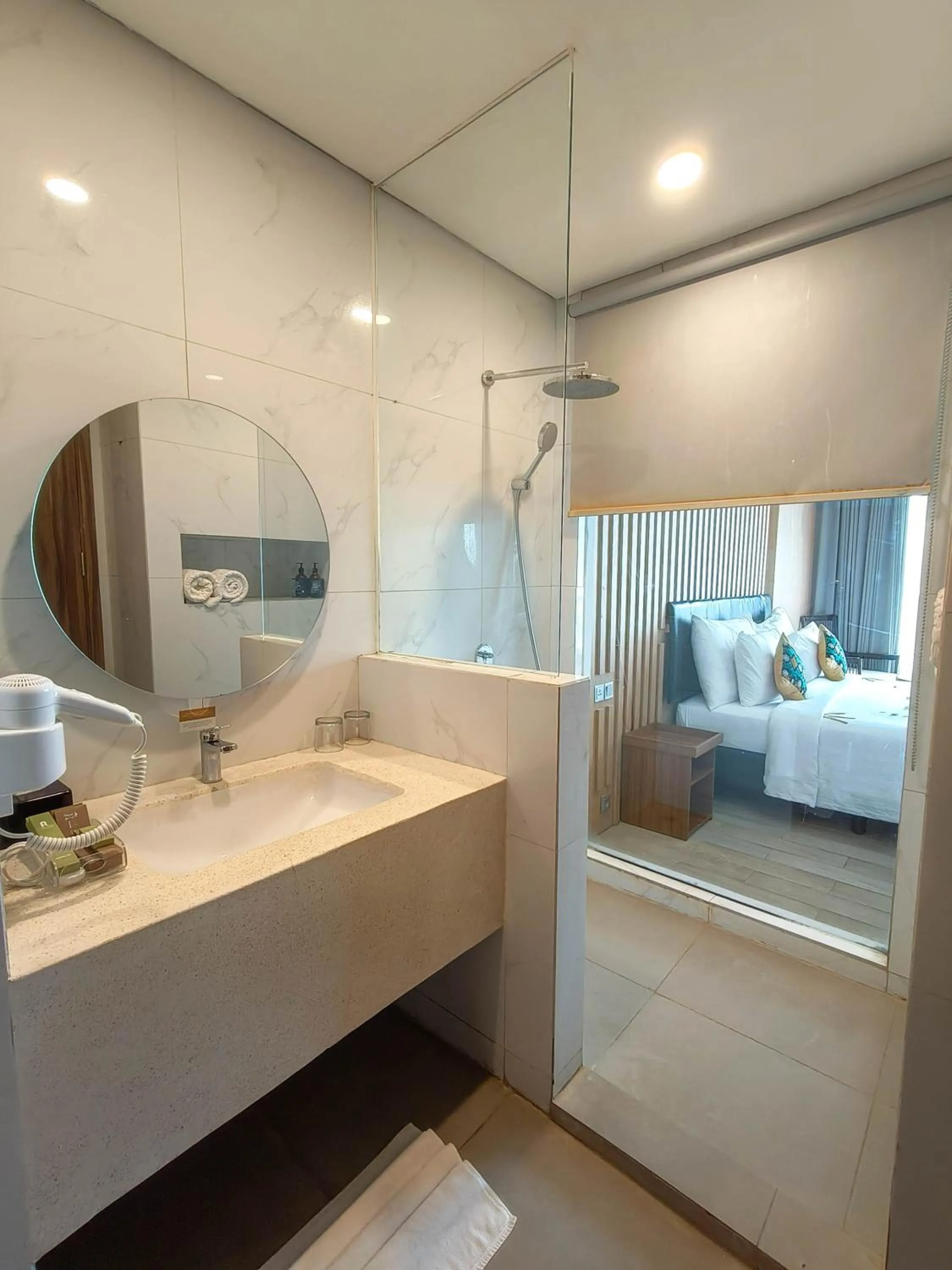 Bed in Raja Hotel Kuta Mandalika Resort & Convention