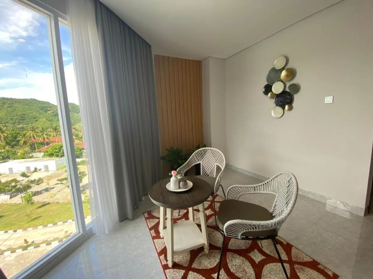 Seating area in Raja Hotel Kuta Mandalika Resort & Convention