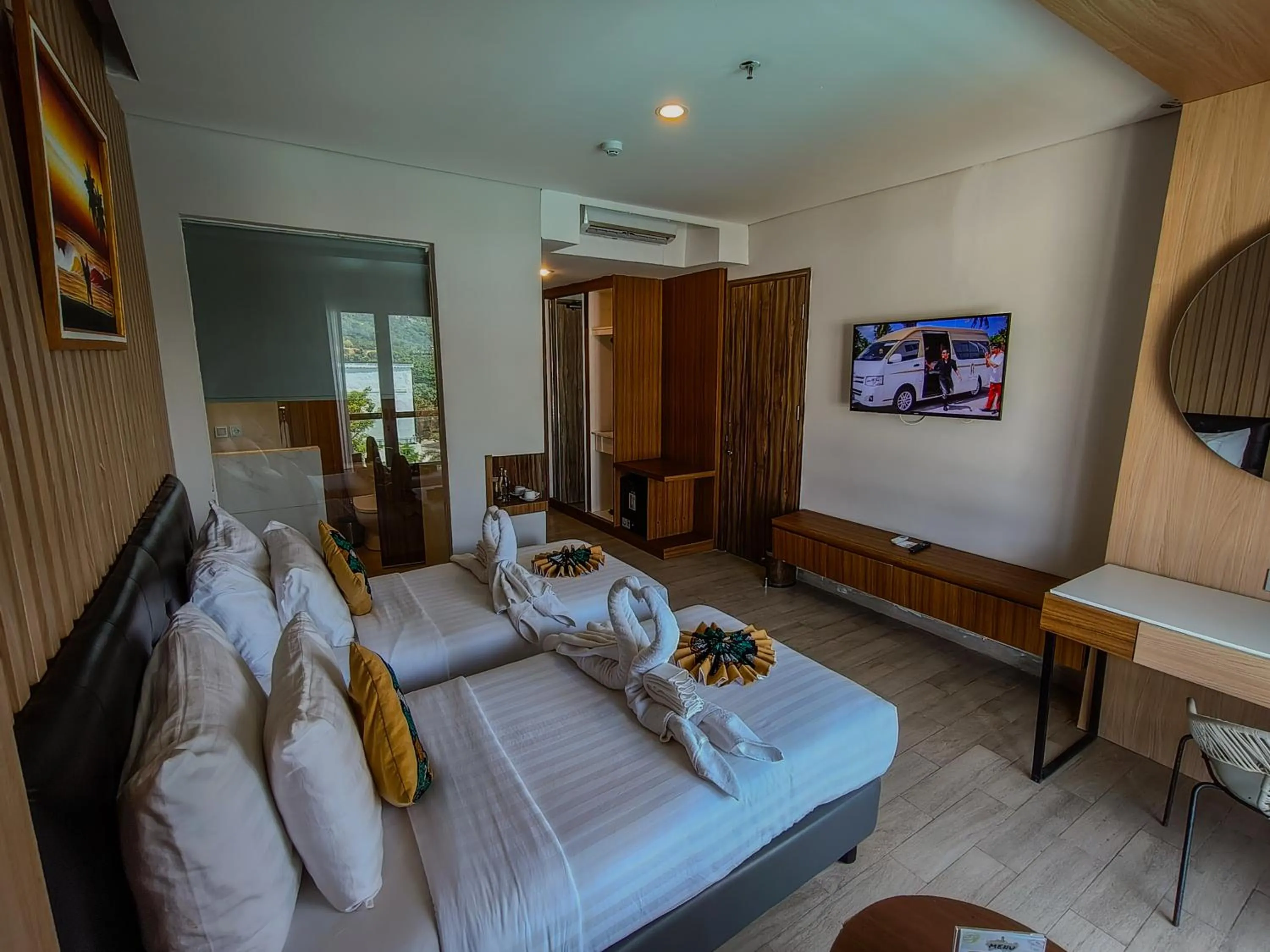 Bedroom in Raja Hotel Kuta Mandalika Resort & Convention