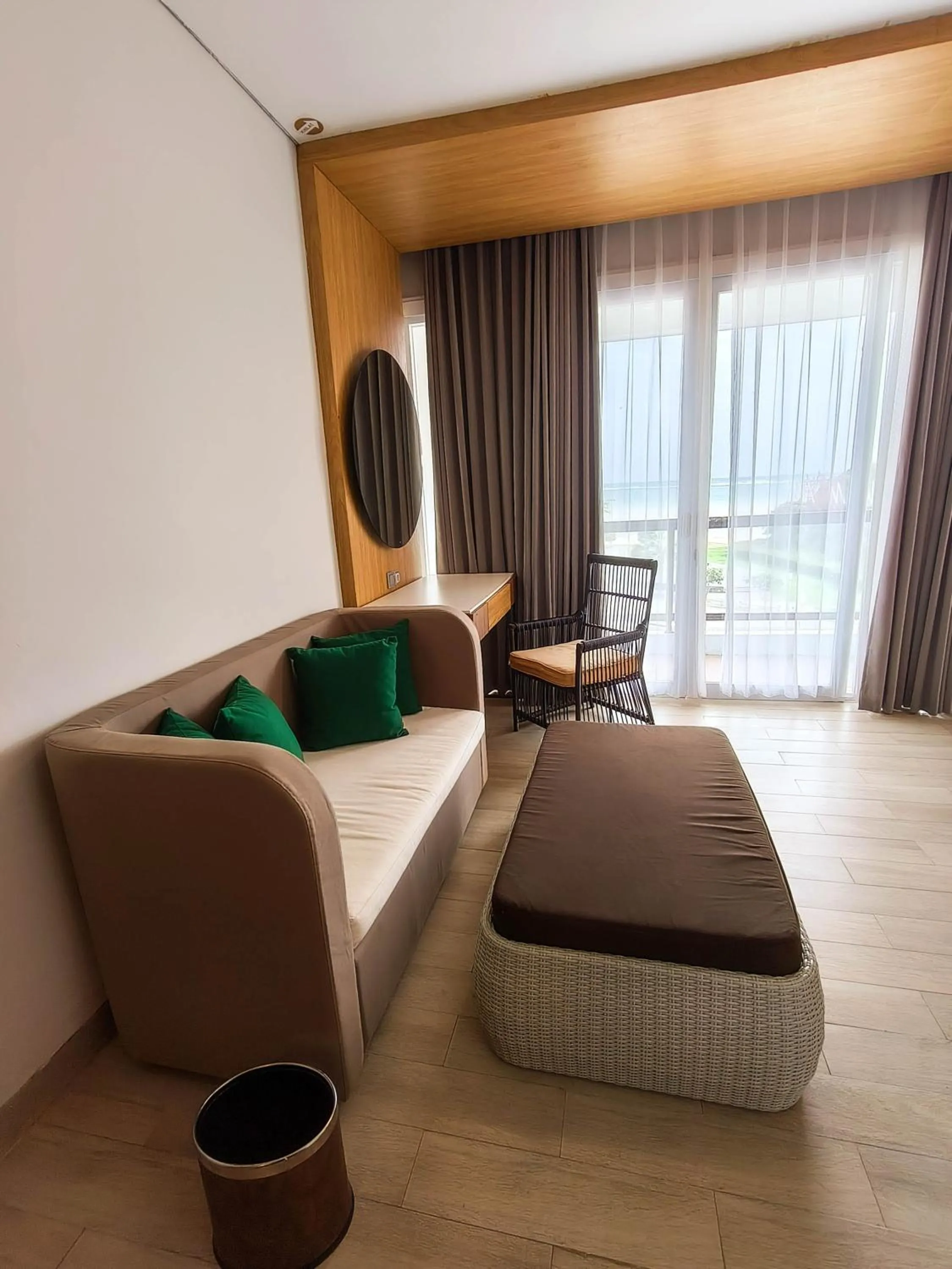 Bed in Raja Hotel Kuta Mandalika Resort & Convention