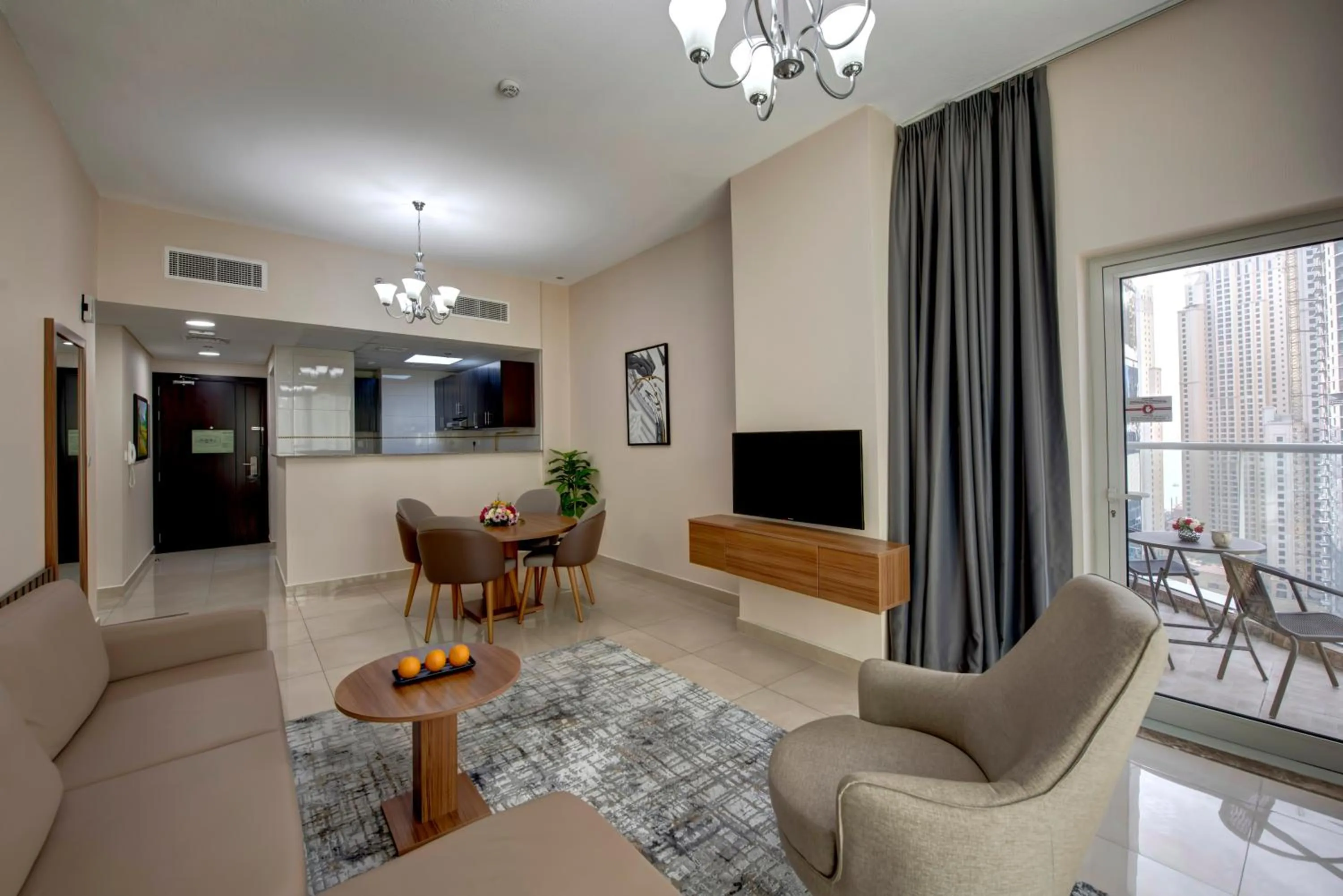 Living room in Royal Regency Suites Marina