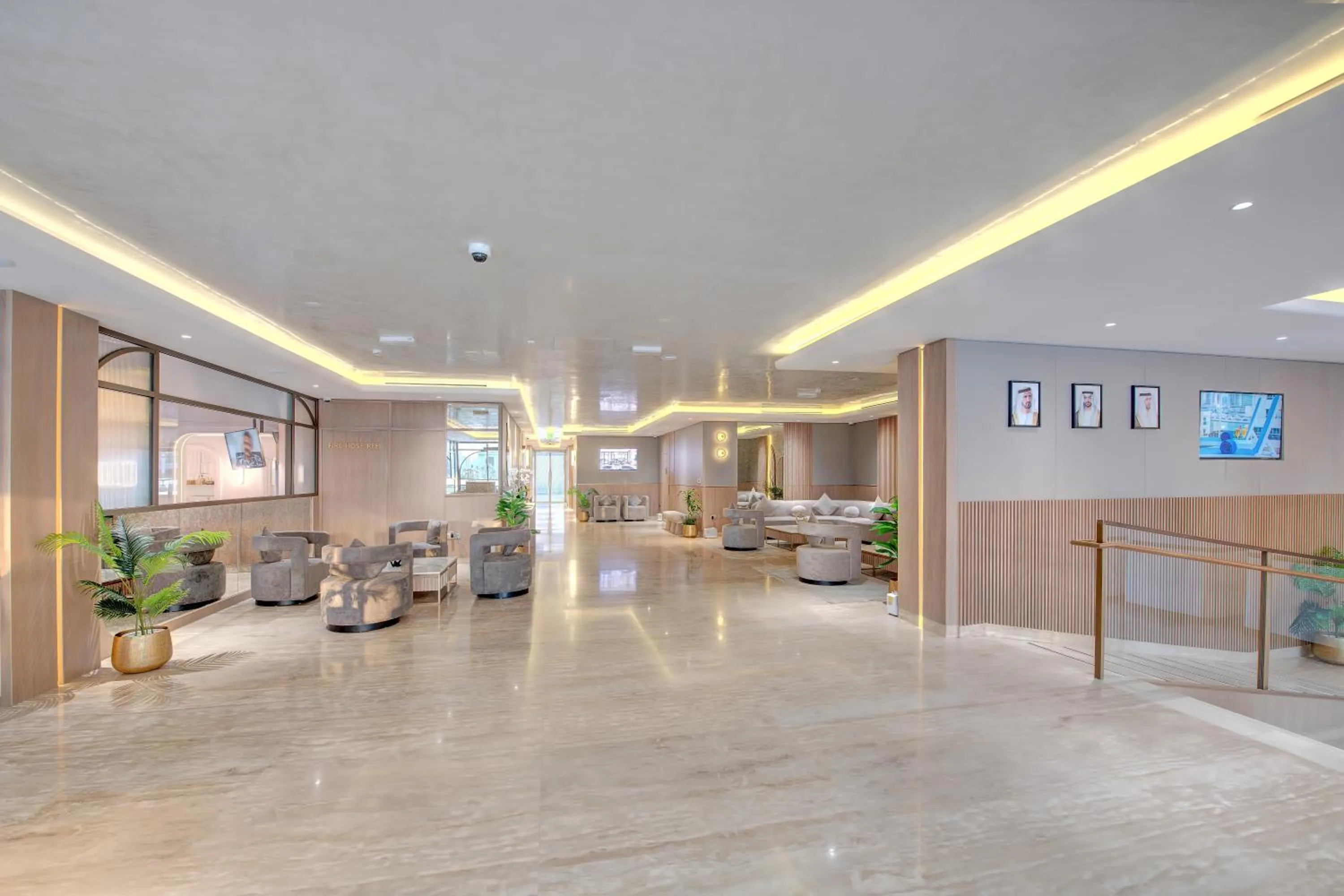 Lobby or reception in Royal Regency Suites Marina