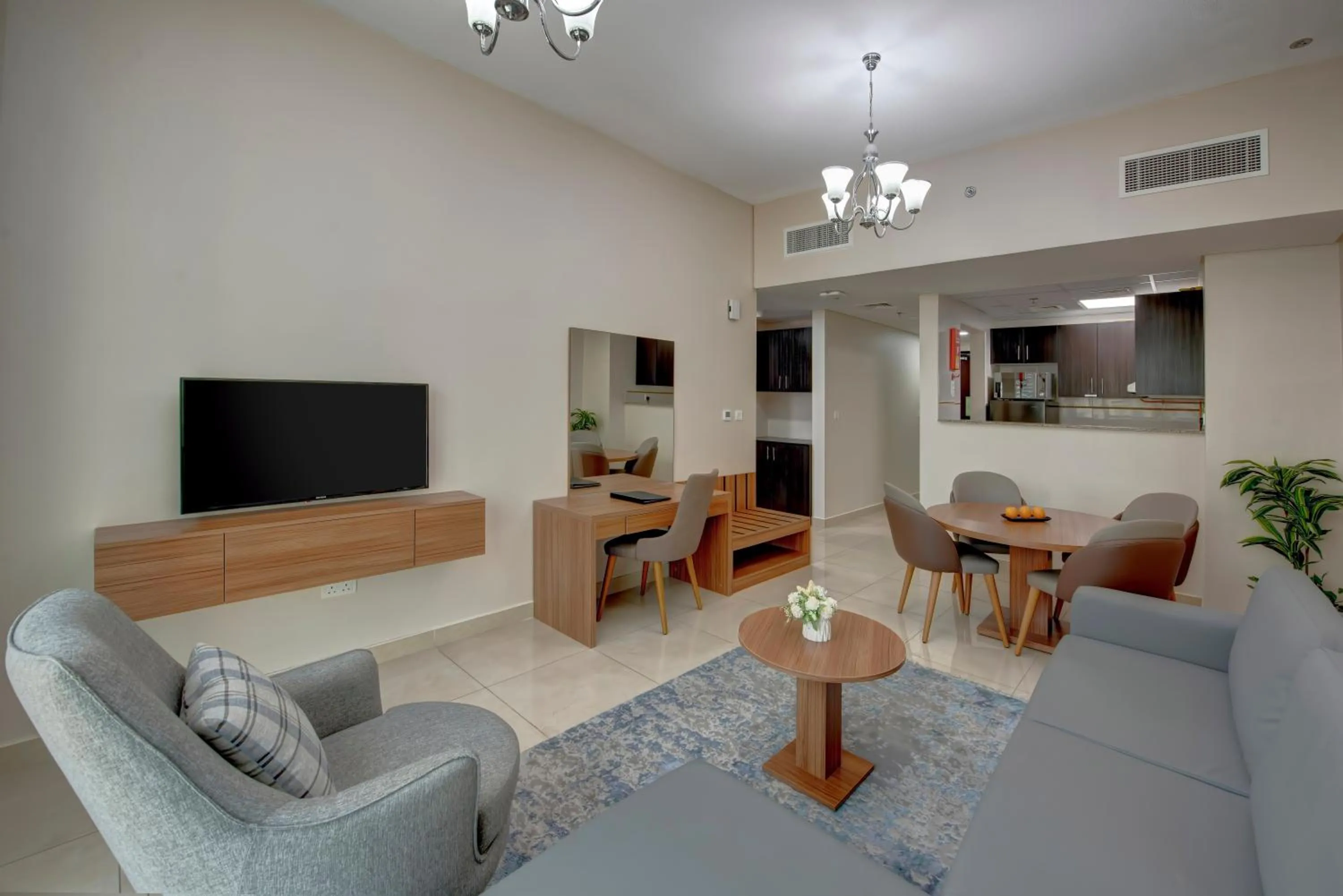 Living room in Royal Regency Suites Marina