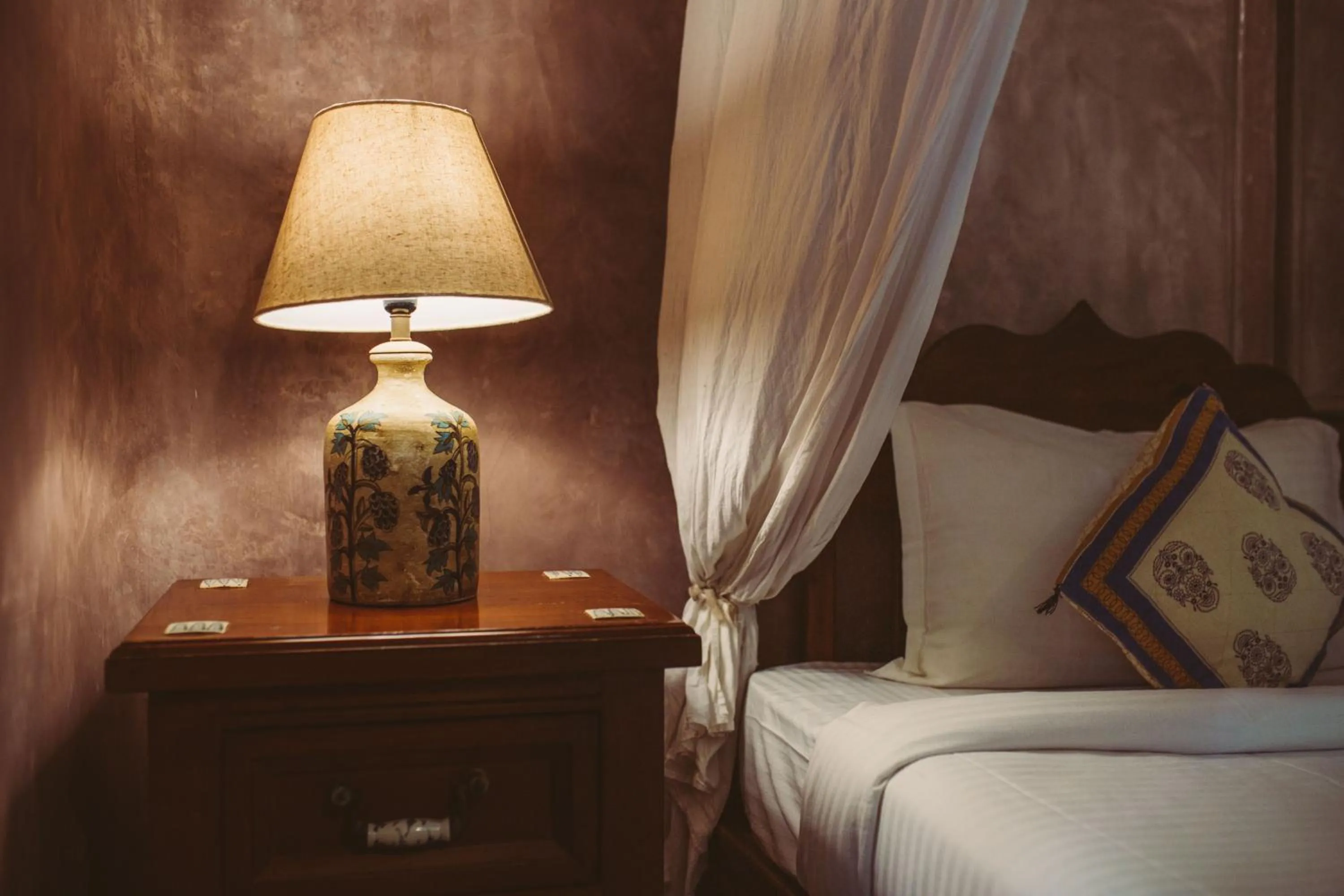 Bed in Nalanda Retreat Goa By Mandrem Beach