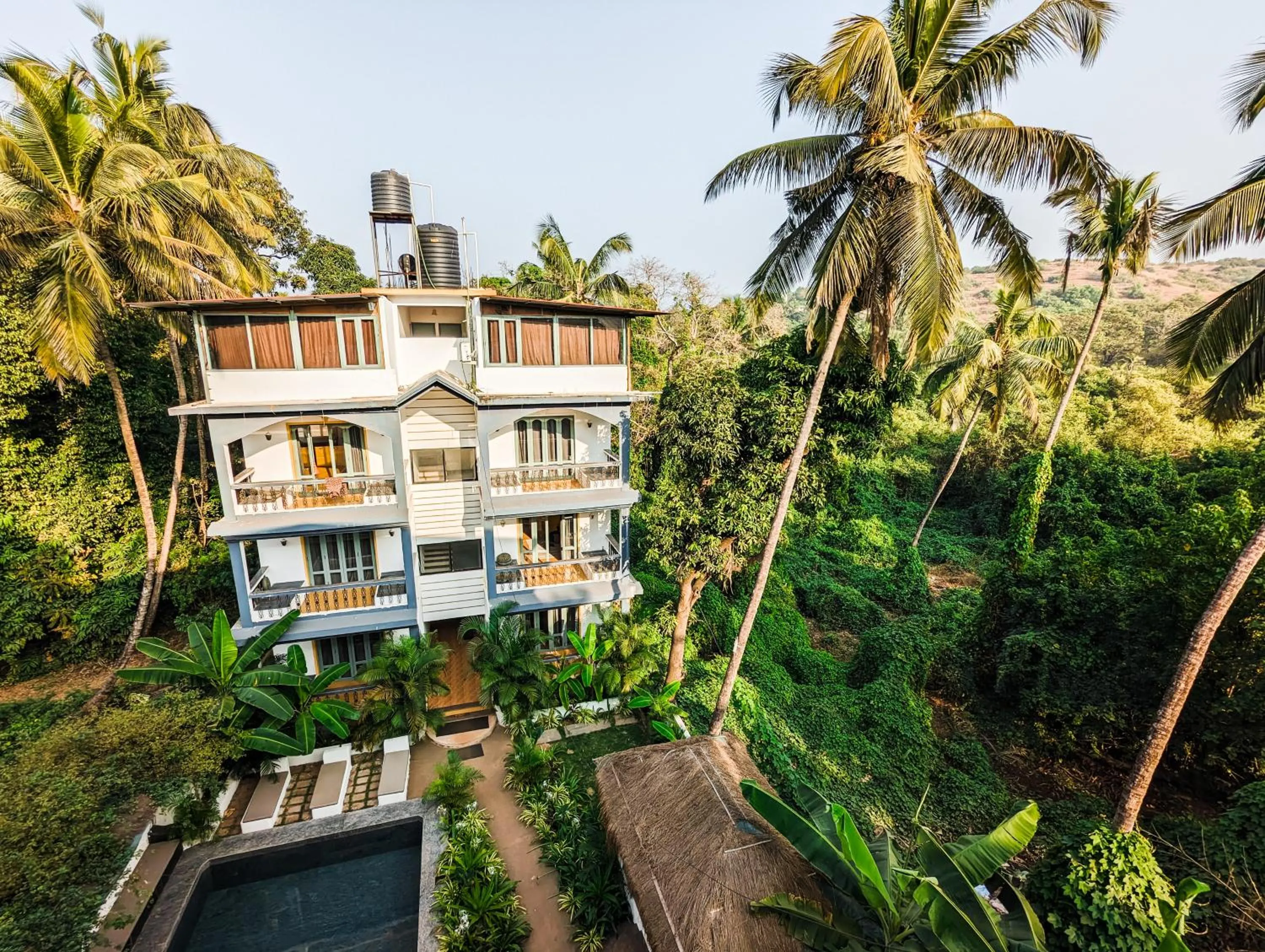 Property building in Nalanda Retreat Goa By Mandrem Beach