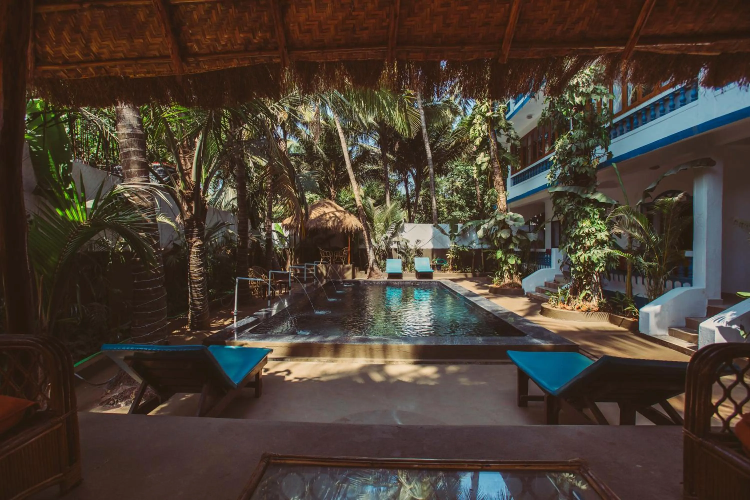 Swimming pool in Nalanda Retreat Goa By Mandrem Beach