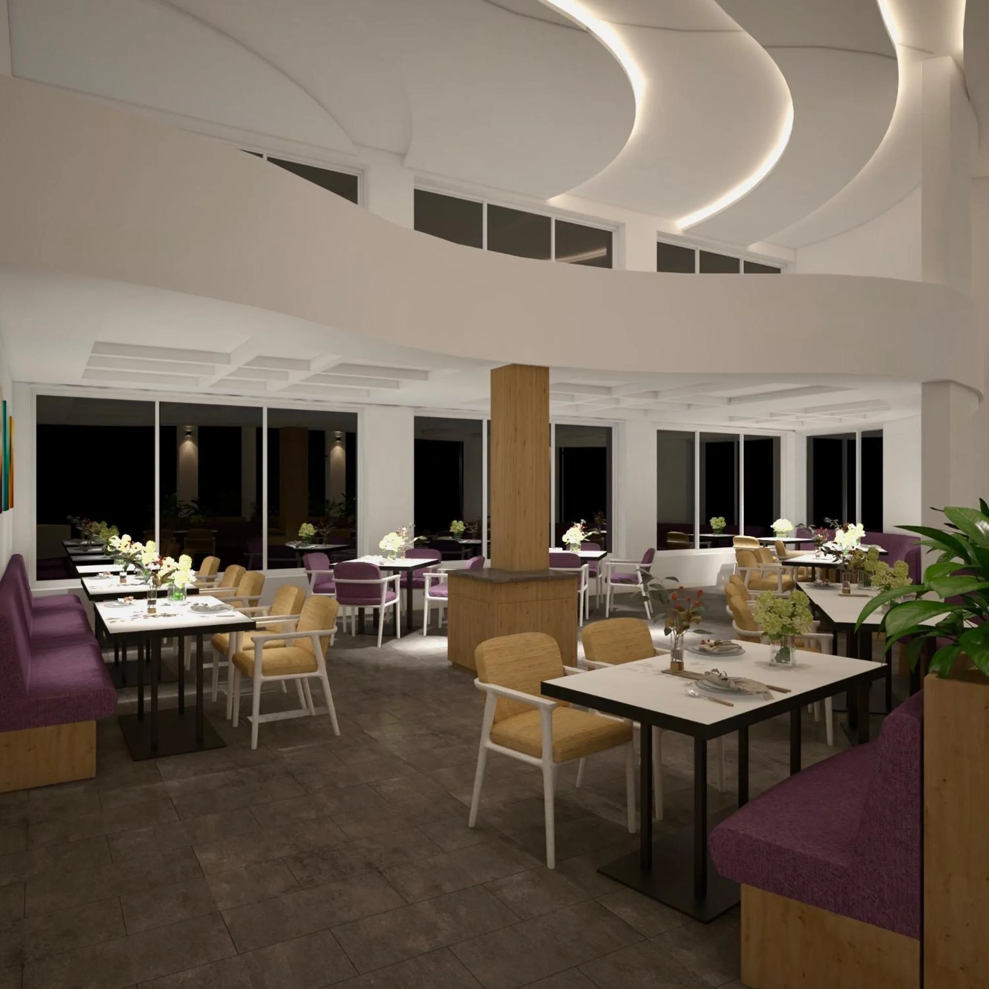 Restaurant/places to eat in U Rivergate Resort & Spa, Karjat