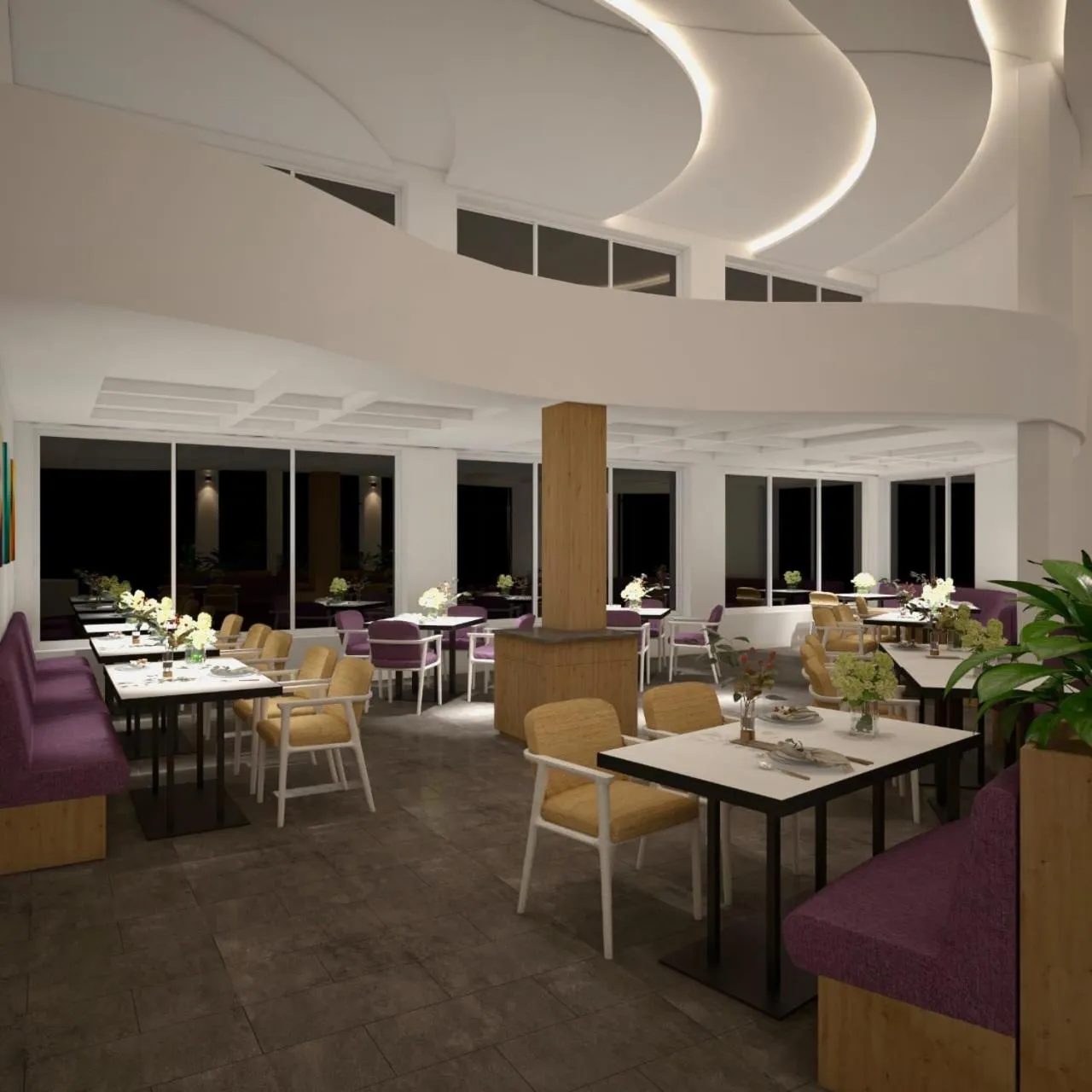 Restaurant/places to eat in U Rivergate Resort & Spa, Karjat