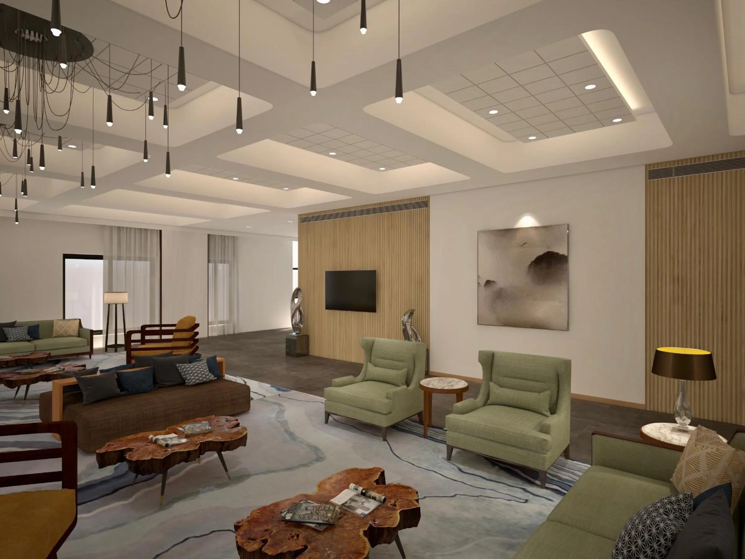 Lobby or reception in U Rivergate Resort & Spa, Karjat