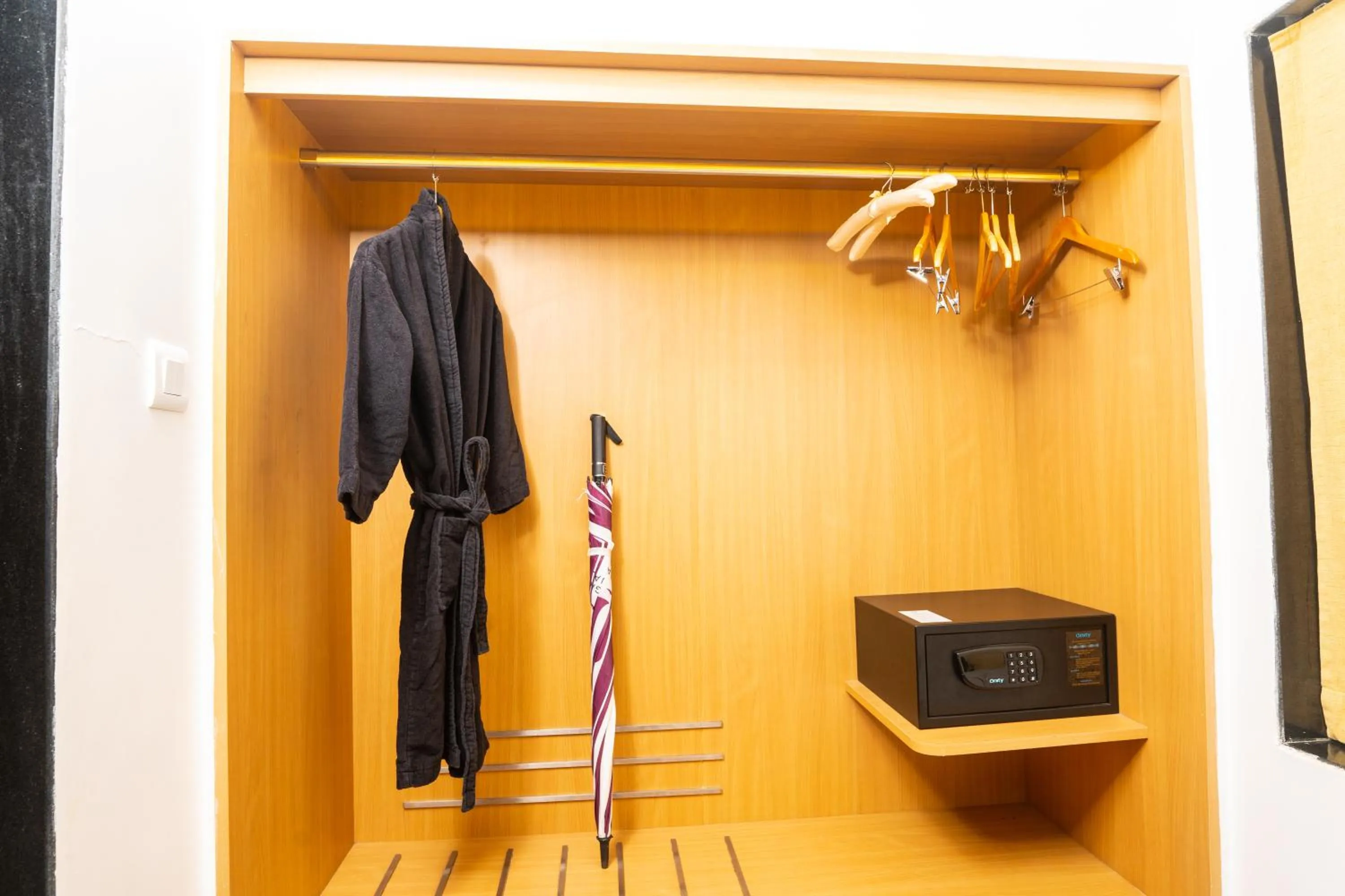 wardrobe in U Rivergate Resort & Spa, Karjat