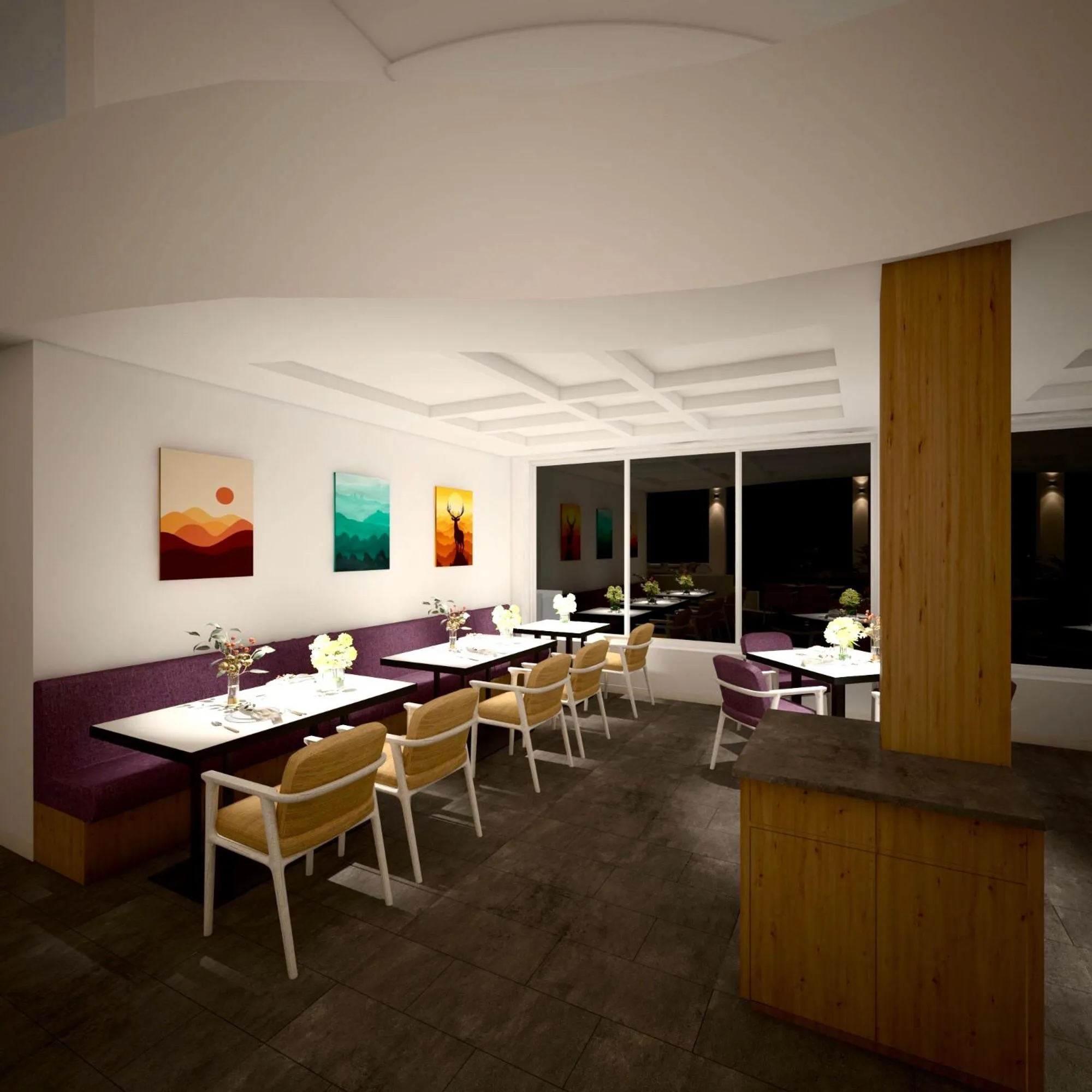 Restaurant/places to eat in U Rivergate Resort & Spa, Karjat