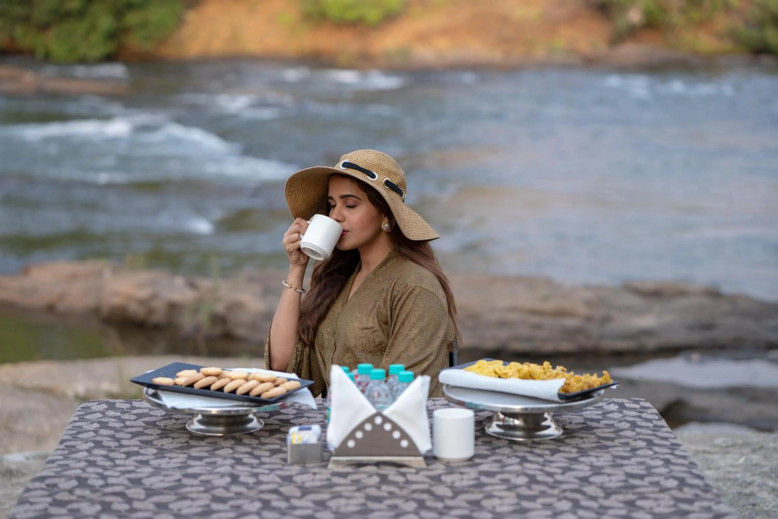 River view in U Rivergate Resort & Spa, Karjat