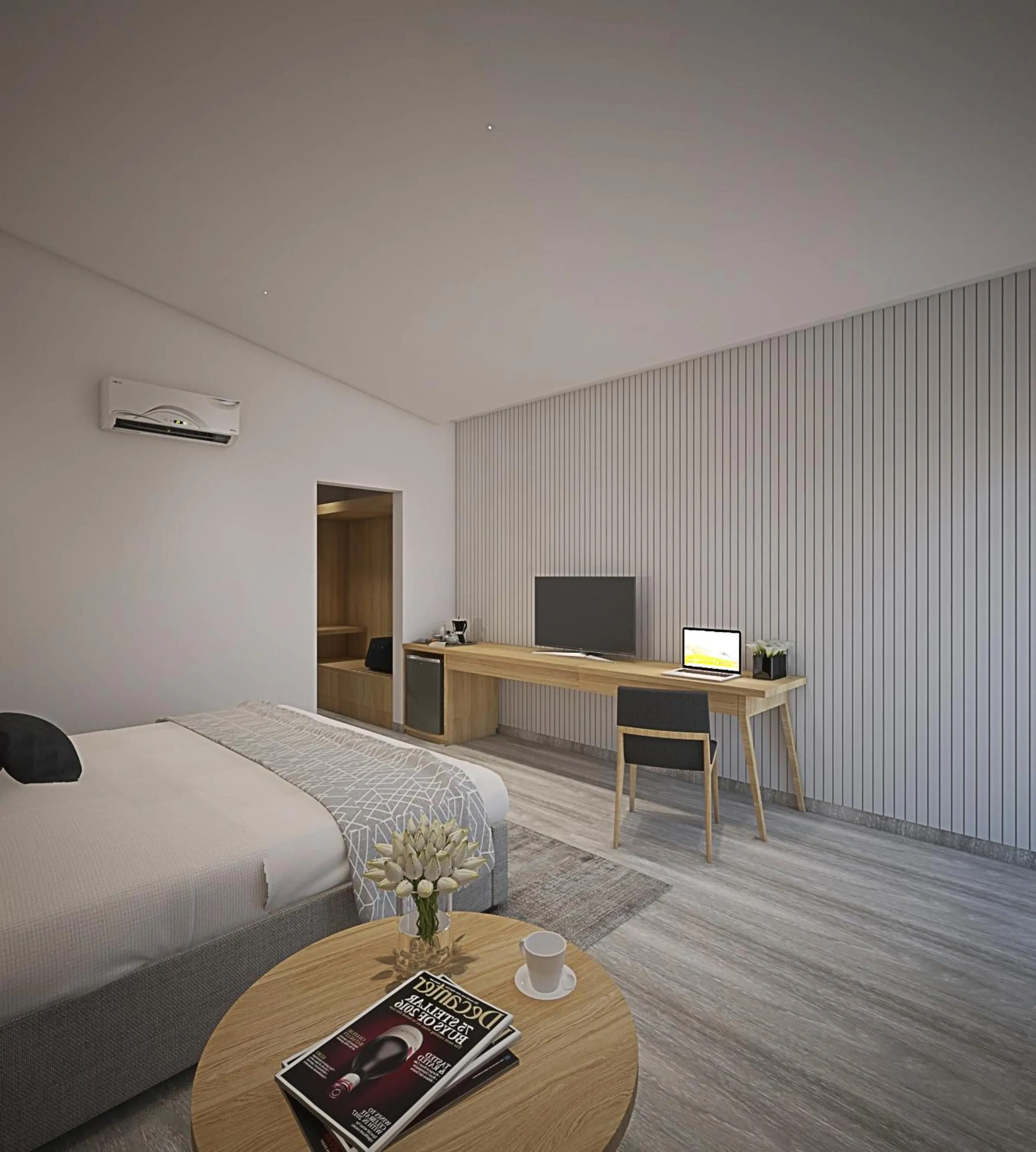 Photo of the whole room, Bed in U Rivergate Resort & Spa, Karjat