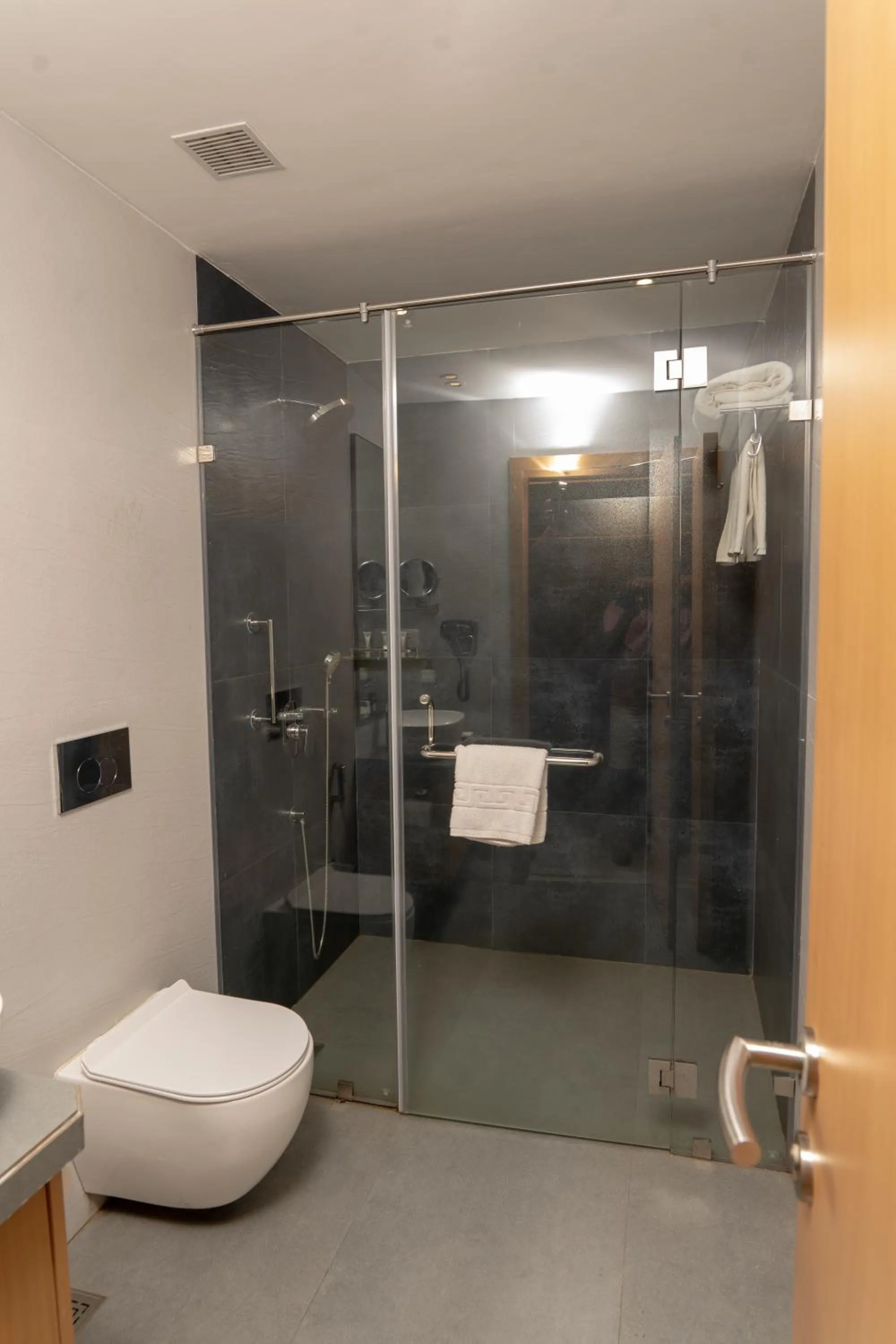 Bathroom in U Rivergate Resort & Spa, Karjat