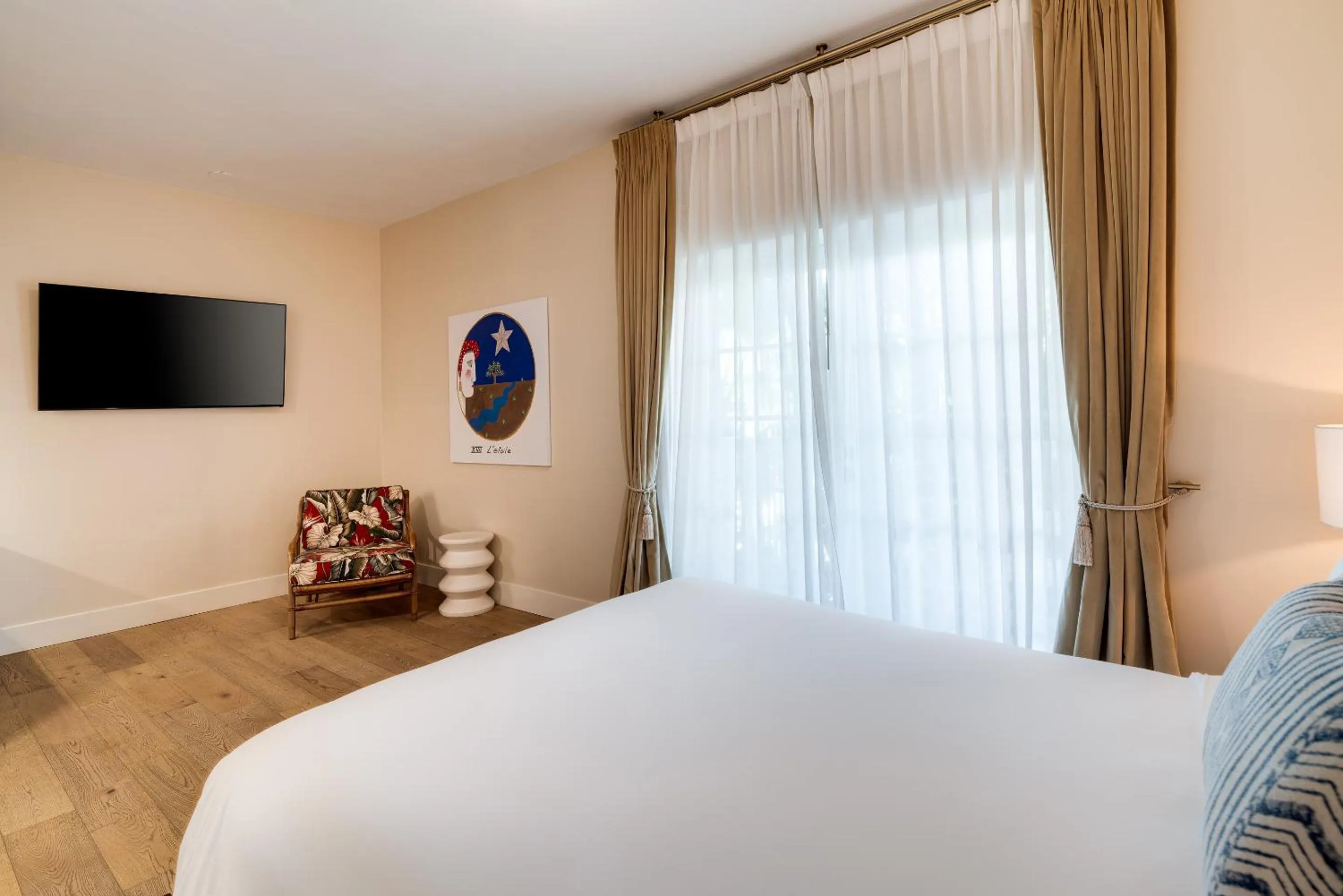 Bed in The Savoy Hotel & Beach Club