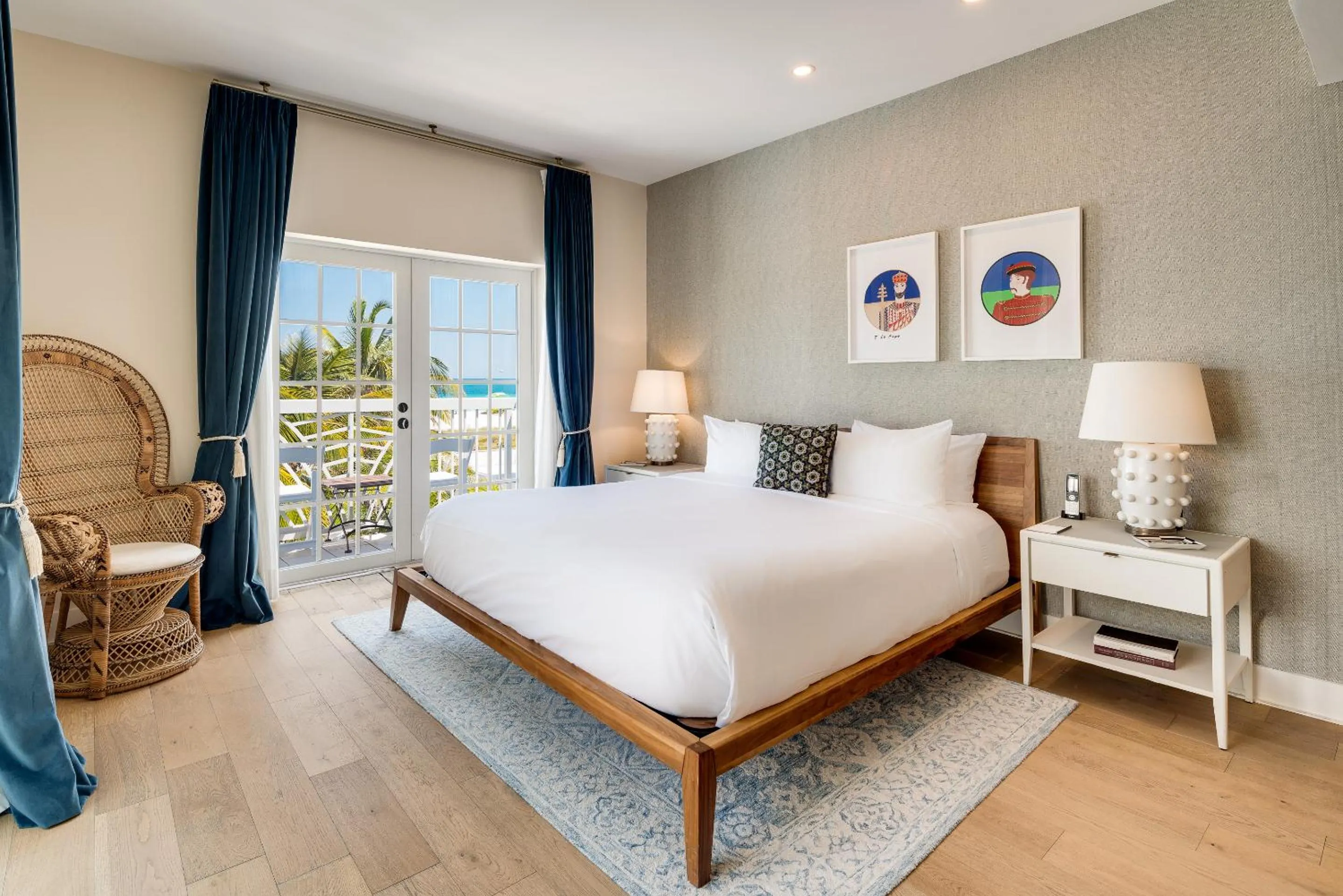 Bed in The Savoy Hotel & Beach Club