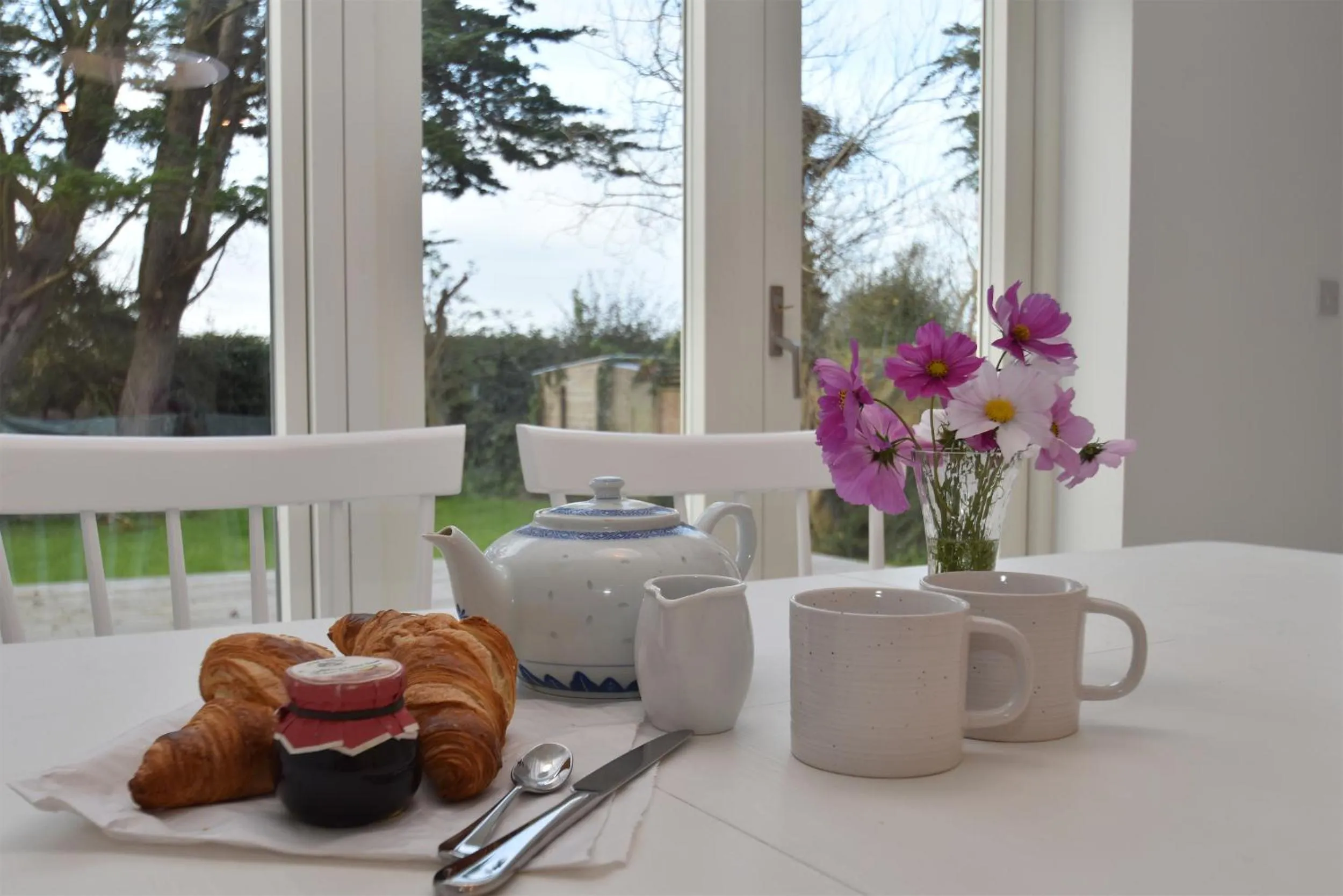 Dining area in Seaside Retreat