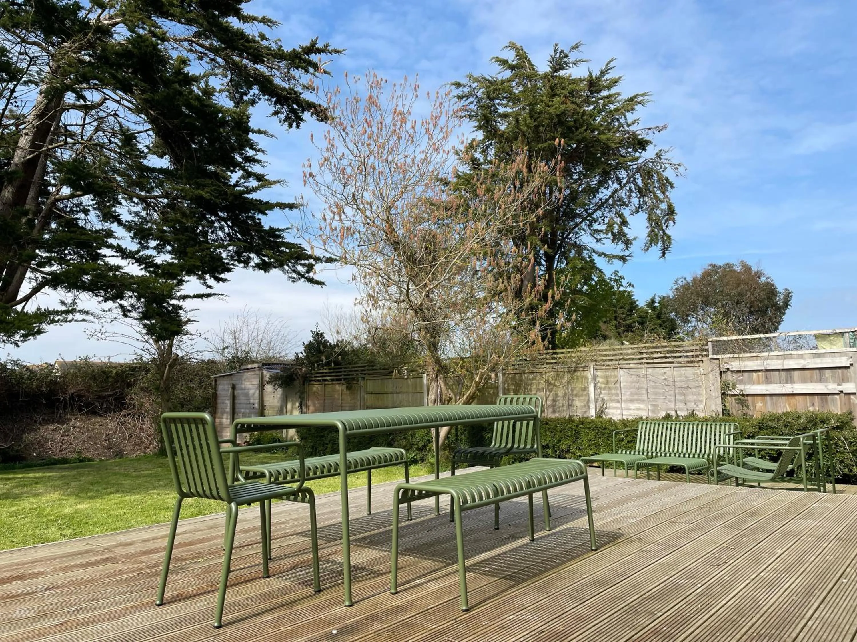 Garden view in Seaside Retreat