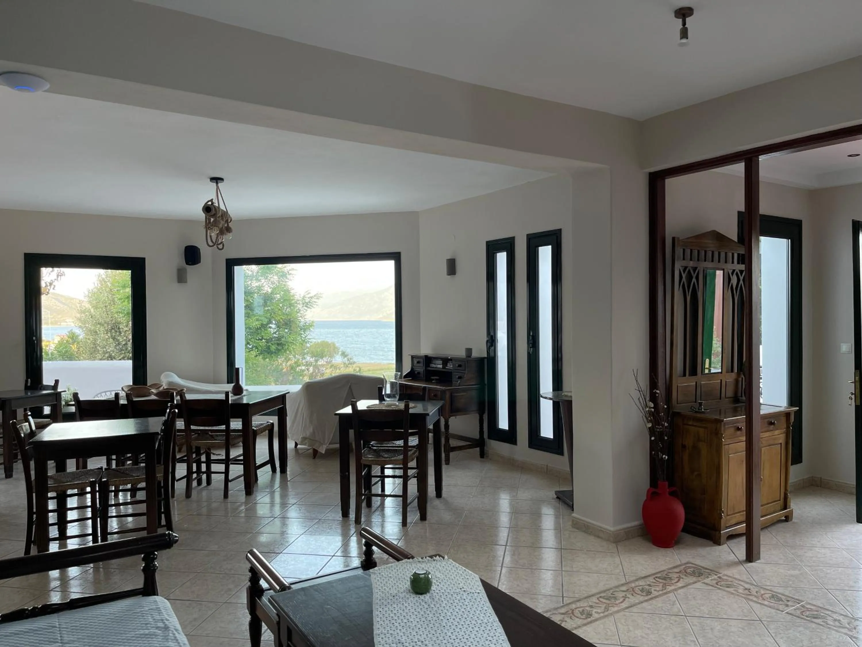 Living room in Nisea Hotel Samos